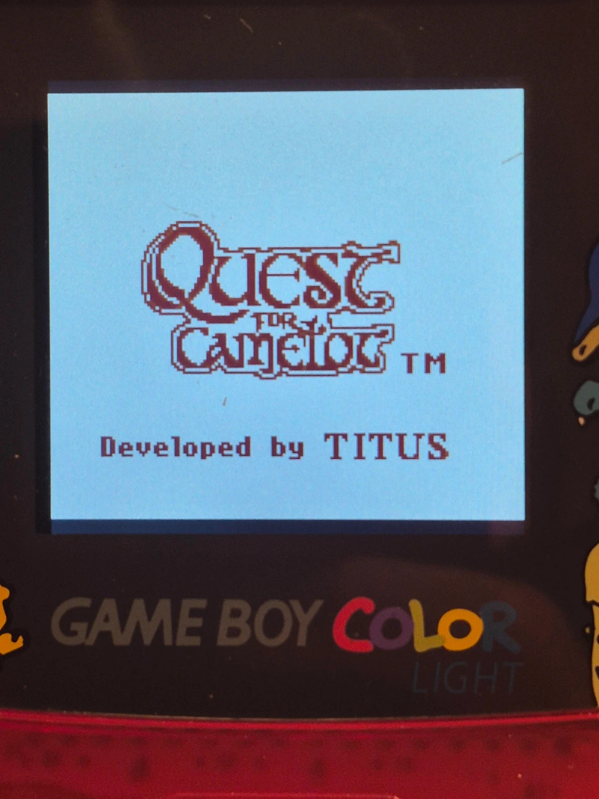 Jeu Quest for Camelot - Game Boy Color (Édition EUR) 5