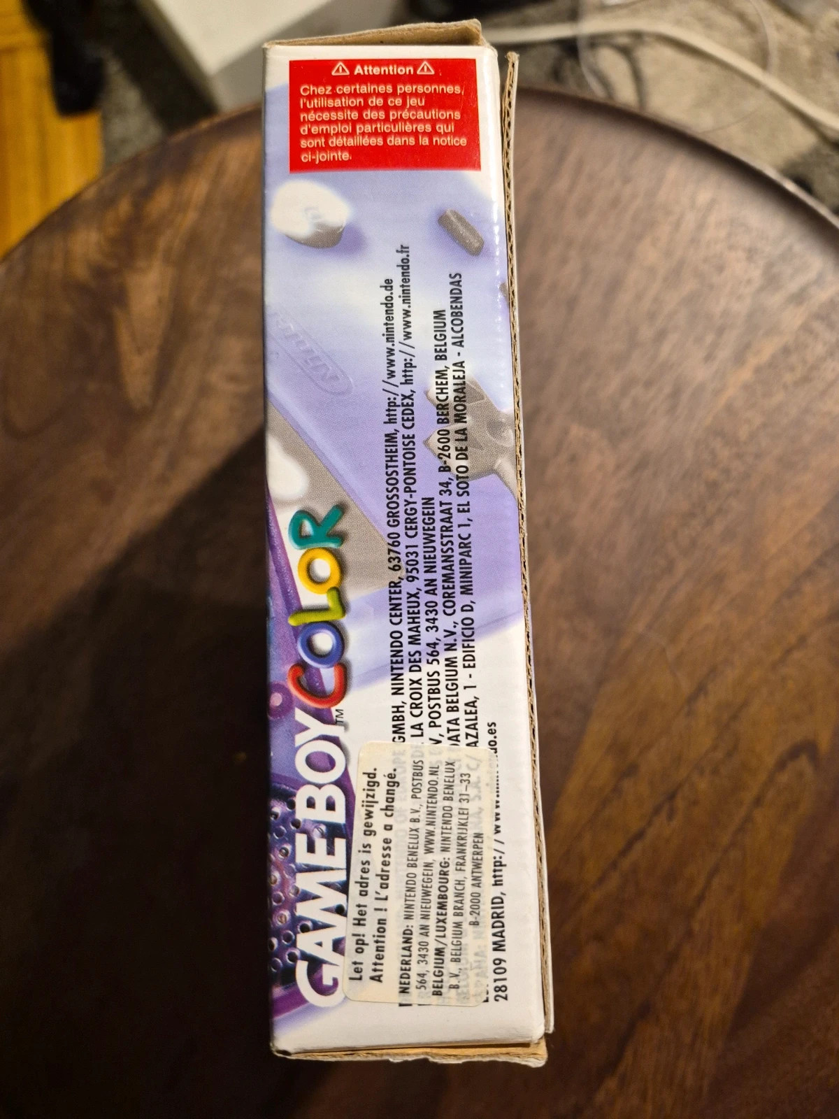 Game Boy Color Modifiée Écran IPS – Nintendo 4
