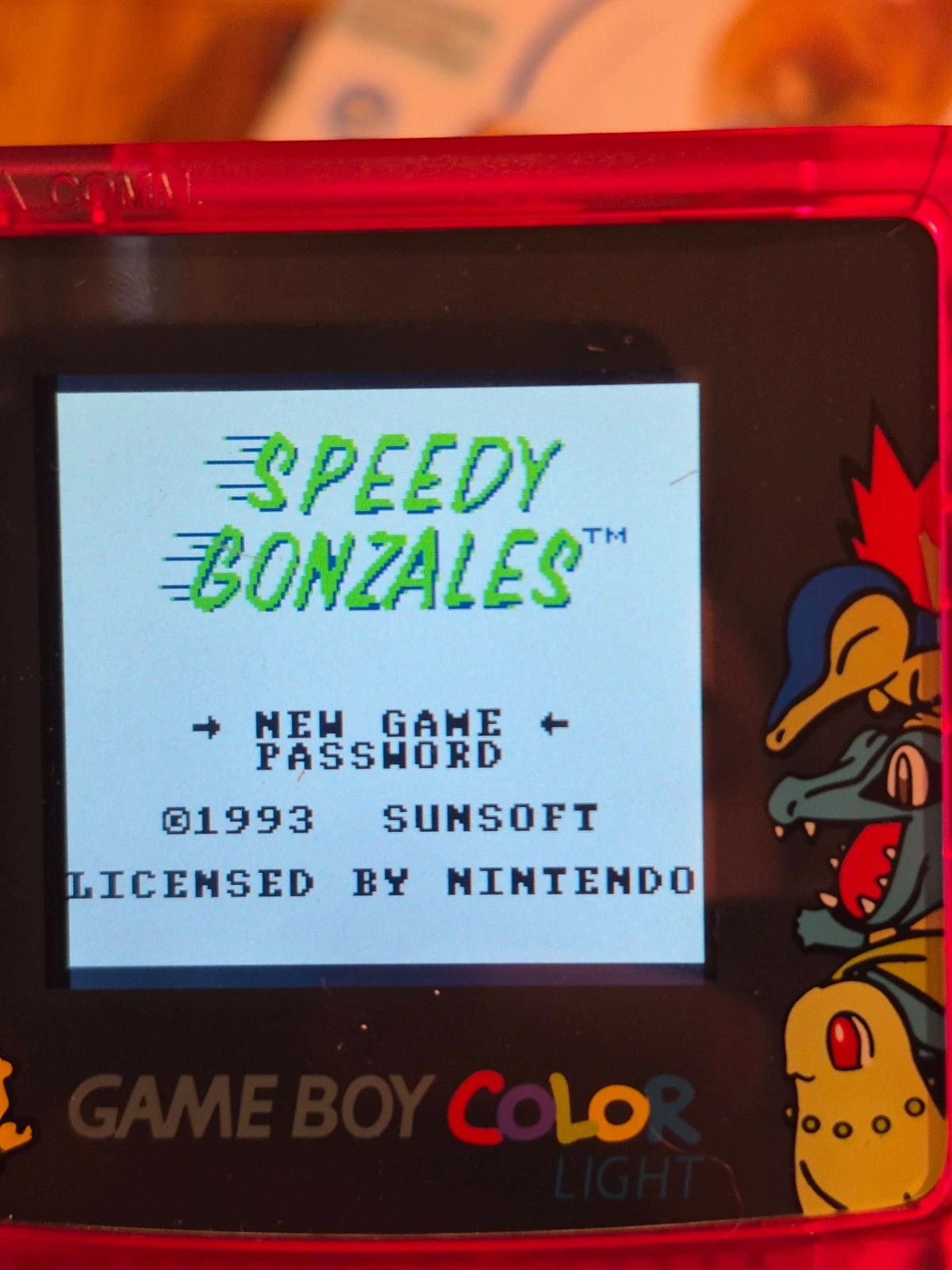 Jeu Game Boy - Speedy Gonzales (Sunsoft) 5