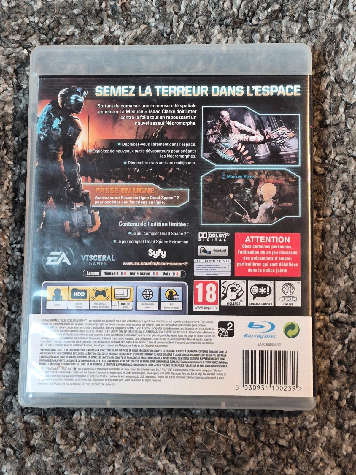 Dead Space 2 Édition Limitée PS3 - VF - Complet 2