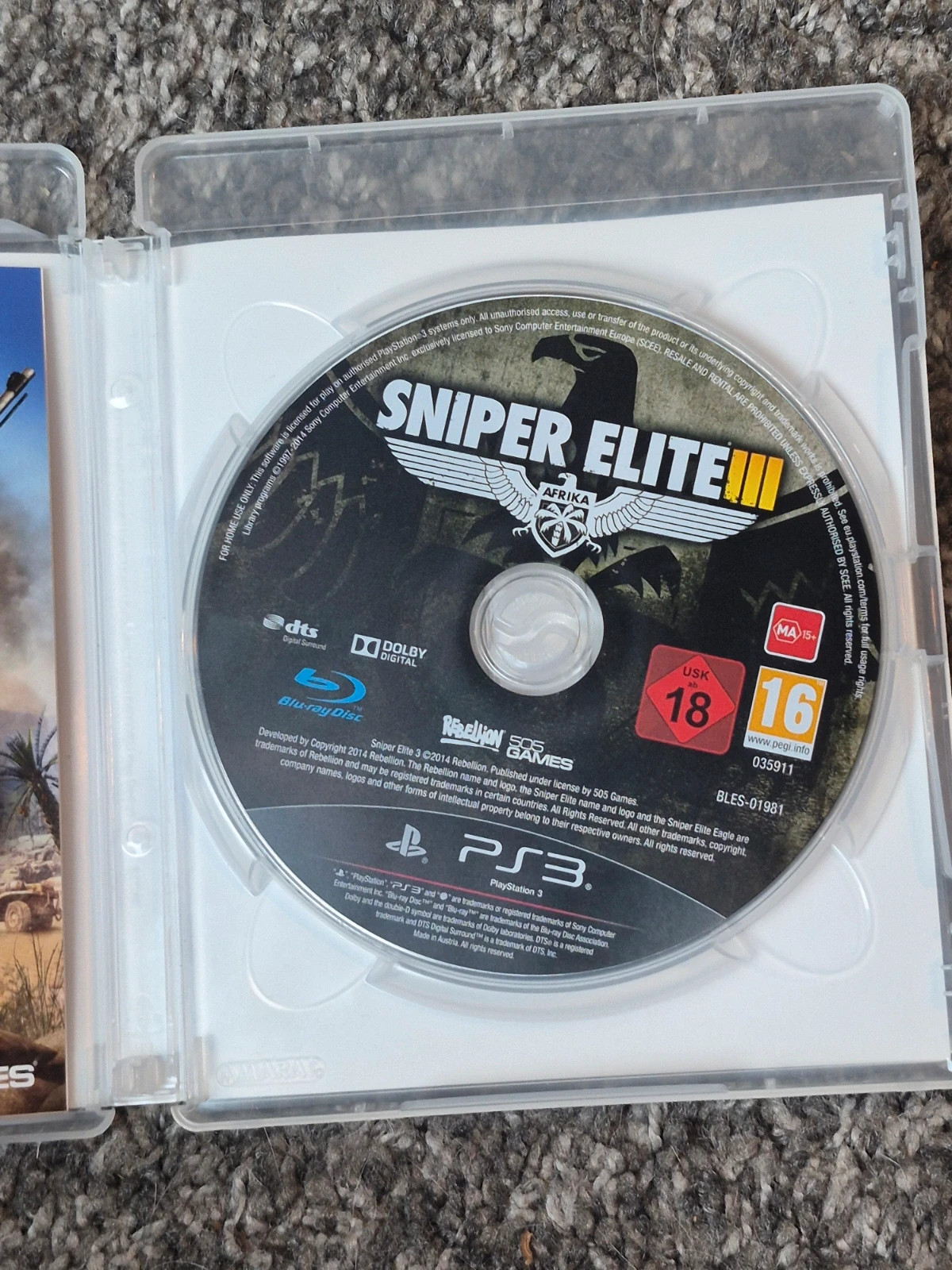 Sniper Elite III (3) - PS3 - Complet VF 5