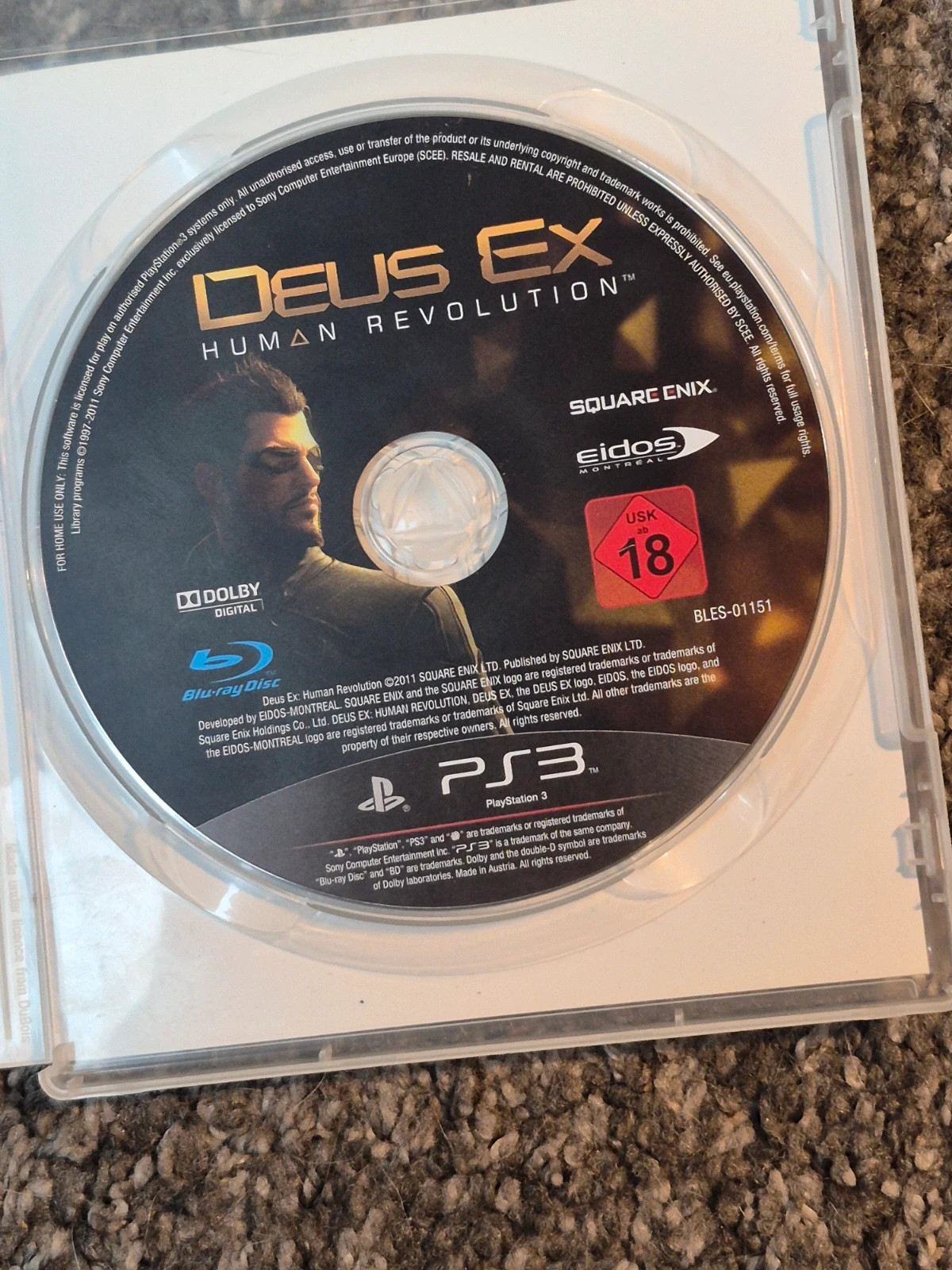 Deus Ex: Human Revolution - Jeu PS3 / PlayStation 3 Complet FR 5