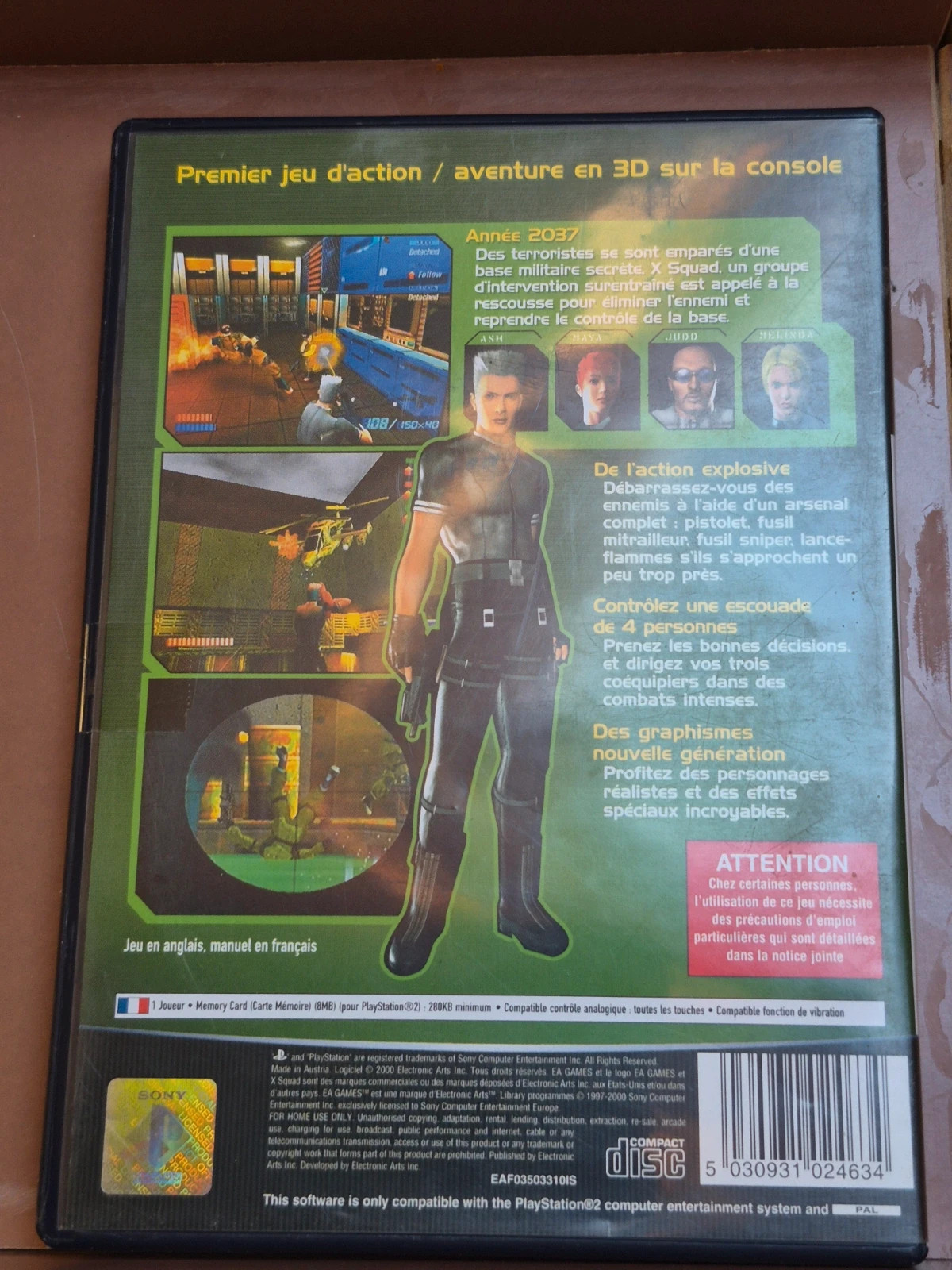 X-Squad – PlayStation 2 / PS2 (Complet) 2