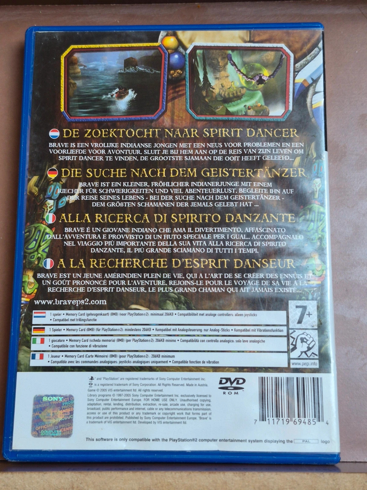 Brave: The Search for Spirit Dancer – PlayStation 2 / PS2 (Complet) 2