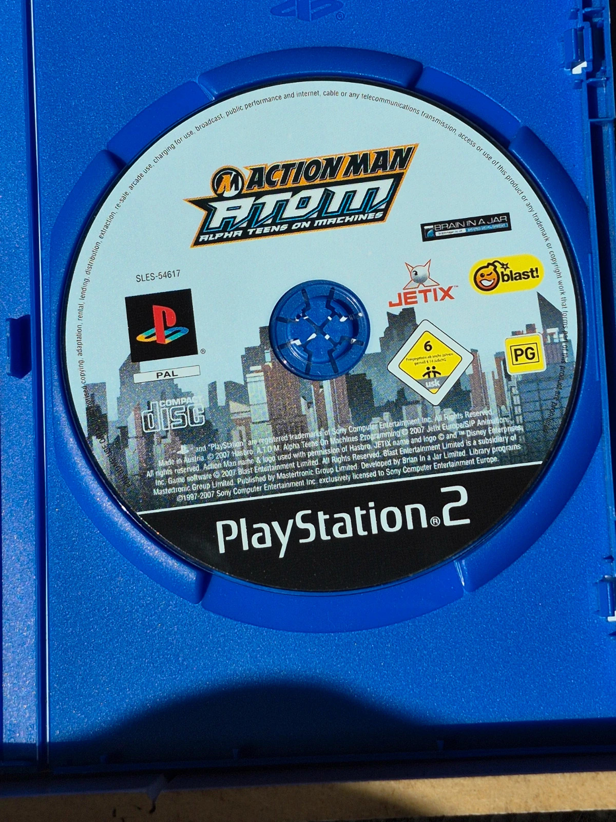 Jeu PS2 Action Man ATOM Alpha Teens On Machines Complet 5