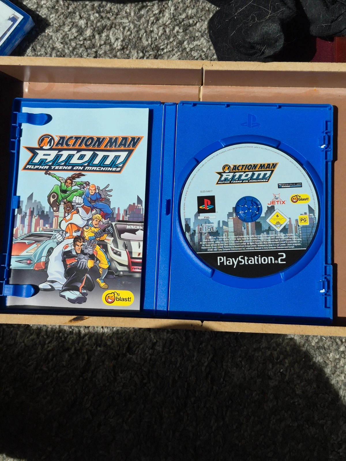 Jeu PS2 Action Man ATOM Alpha Teens On Machines Complet 4
