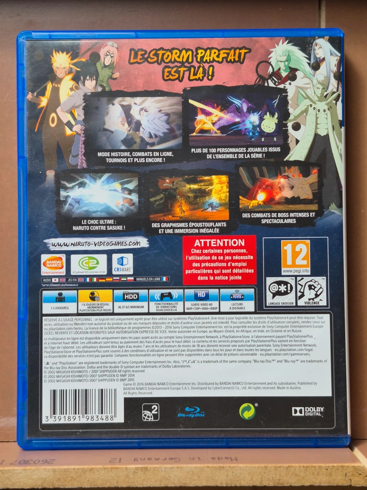 Naruto shippuden ultimate Ninja Storm 4 - PS4 2