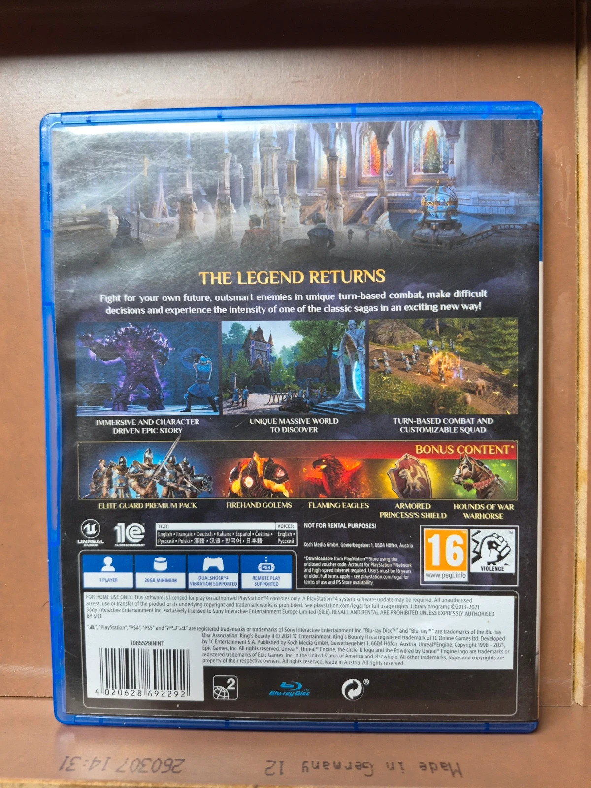Jeu King’s Bounty pour Ps4 2