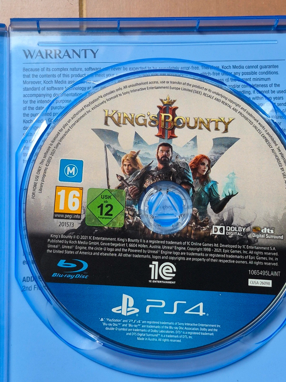 Jeu King’s Bounty pour Ps4 5