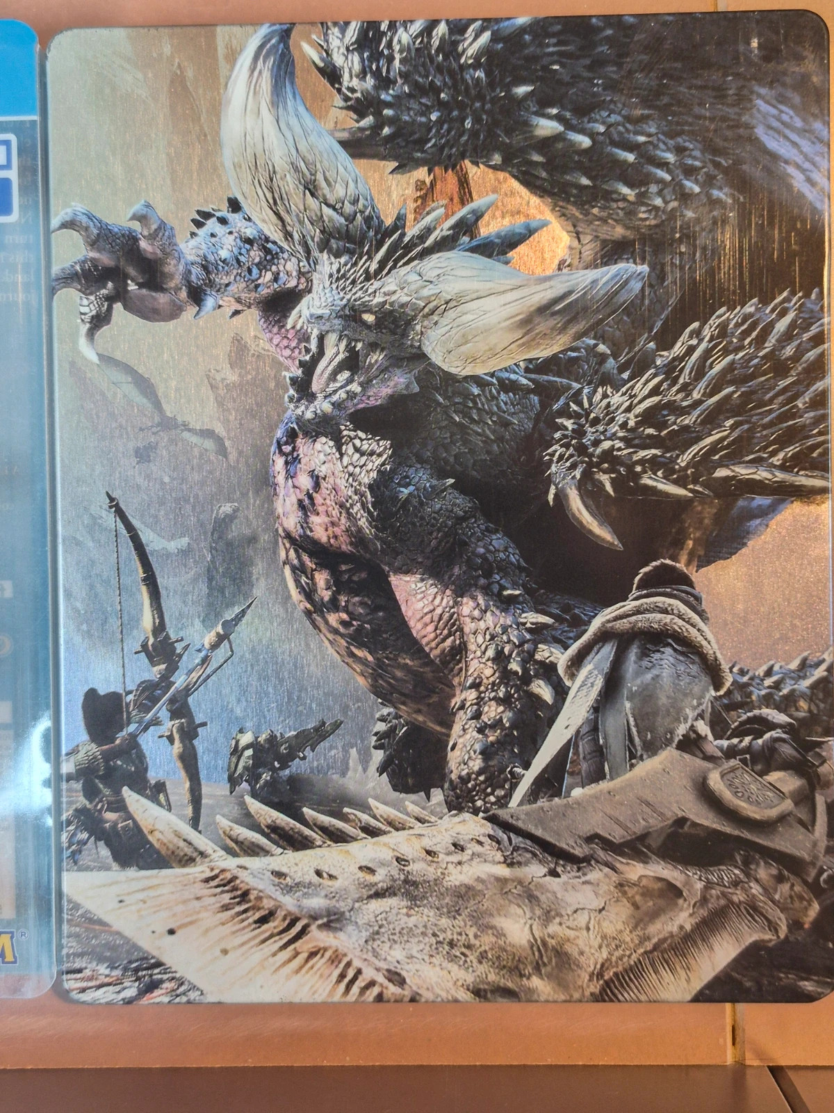 Jeu PS4 - Monster Hunter World édition Steelbook avec fourreau 3