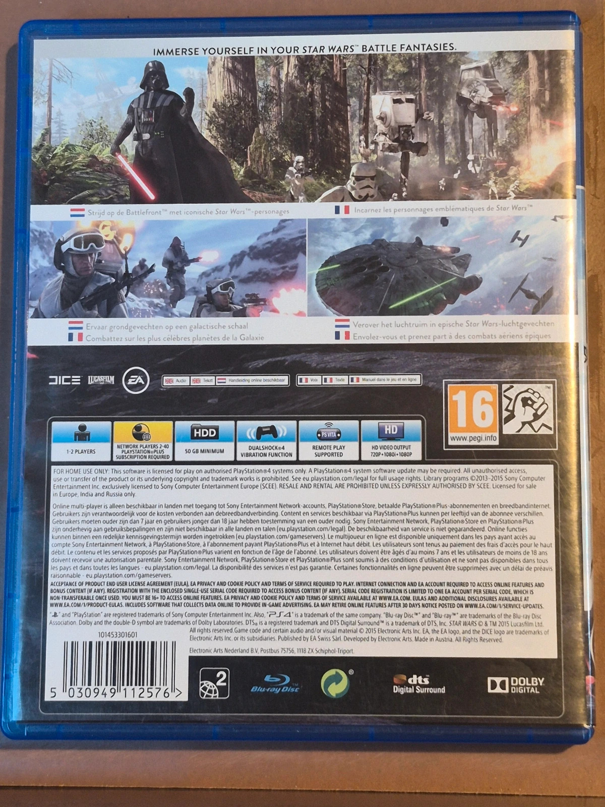 Jeu PS4 - Star Wars Battlefront 2