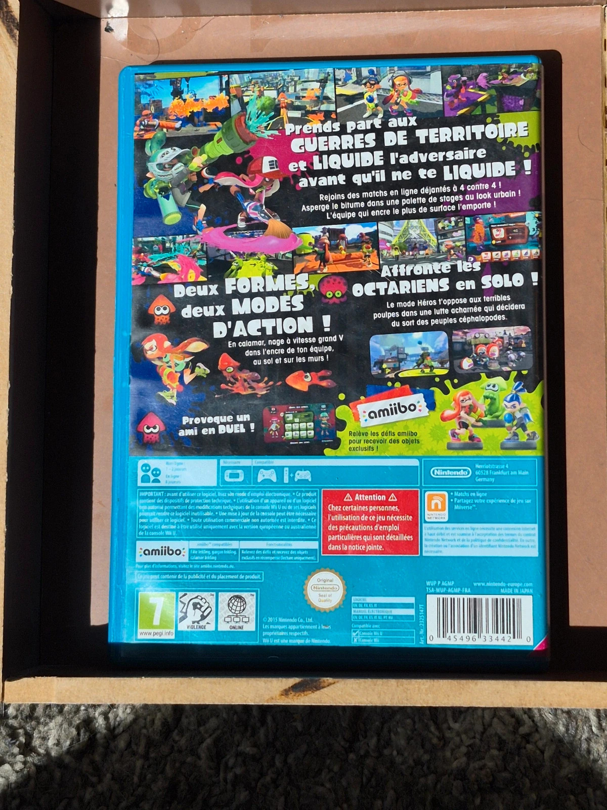 Jeu Nintendo Wii U Splatoon 2