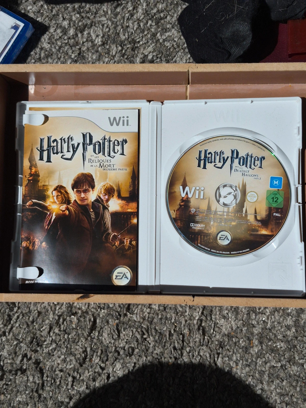 Jeu Nintendo Wii Harry Potter et les Reliques de la Mort Partie 2 Complet 4