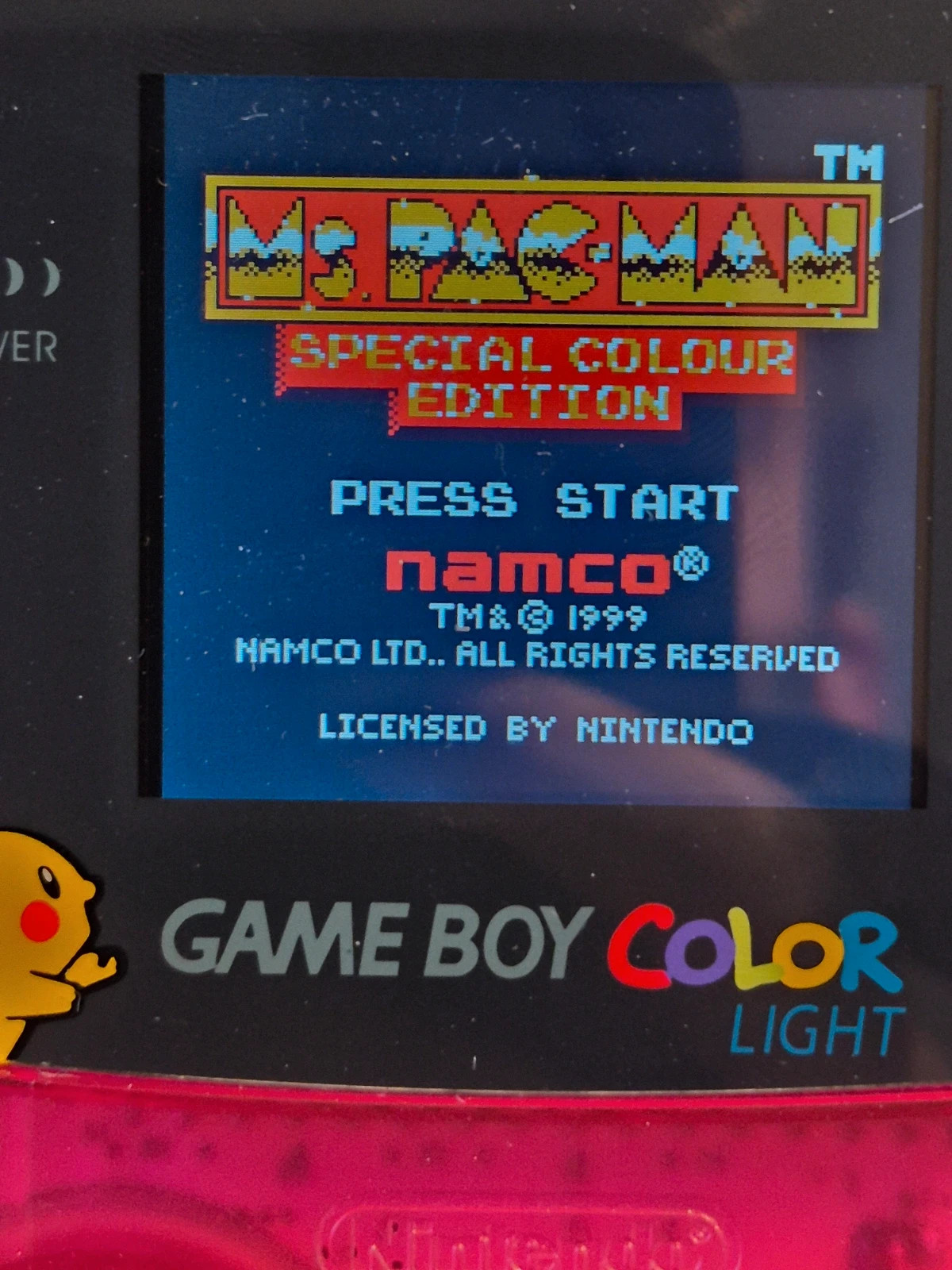 Jeu Game Boy Color - Ms. Pac-Man: Special Colour Edition 5