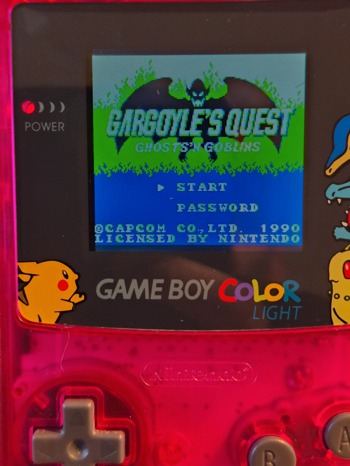 Jeu Game Boy - Gargoyle's Quest 5