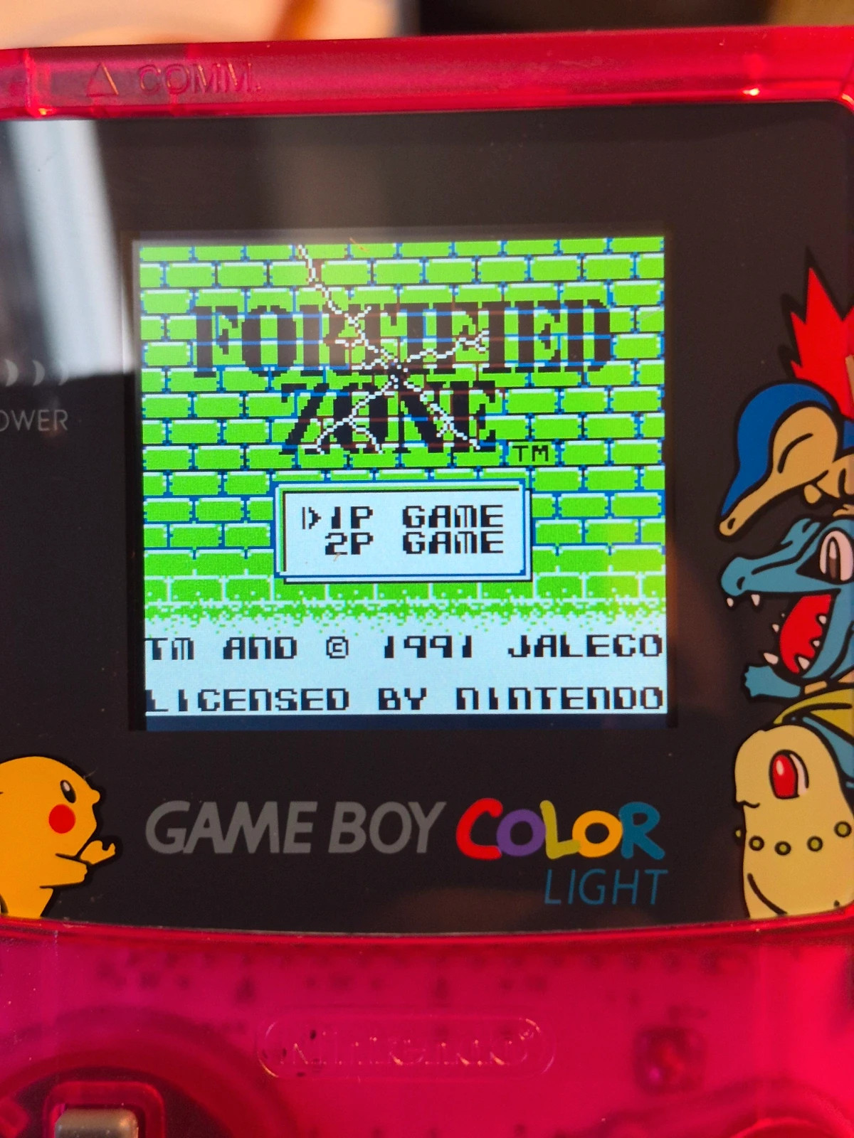 Jeu Game Boy - Fortified Zone (Original - Version SCN) 5
