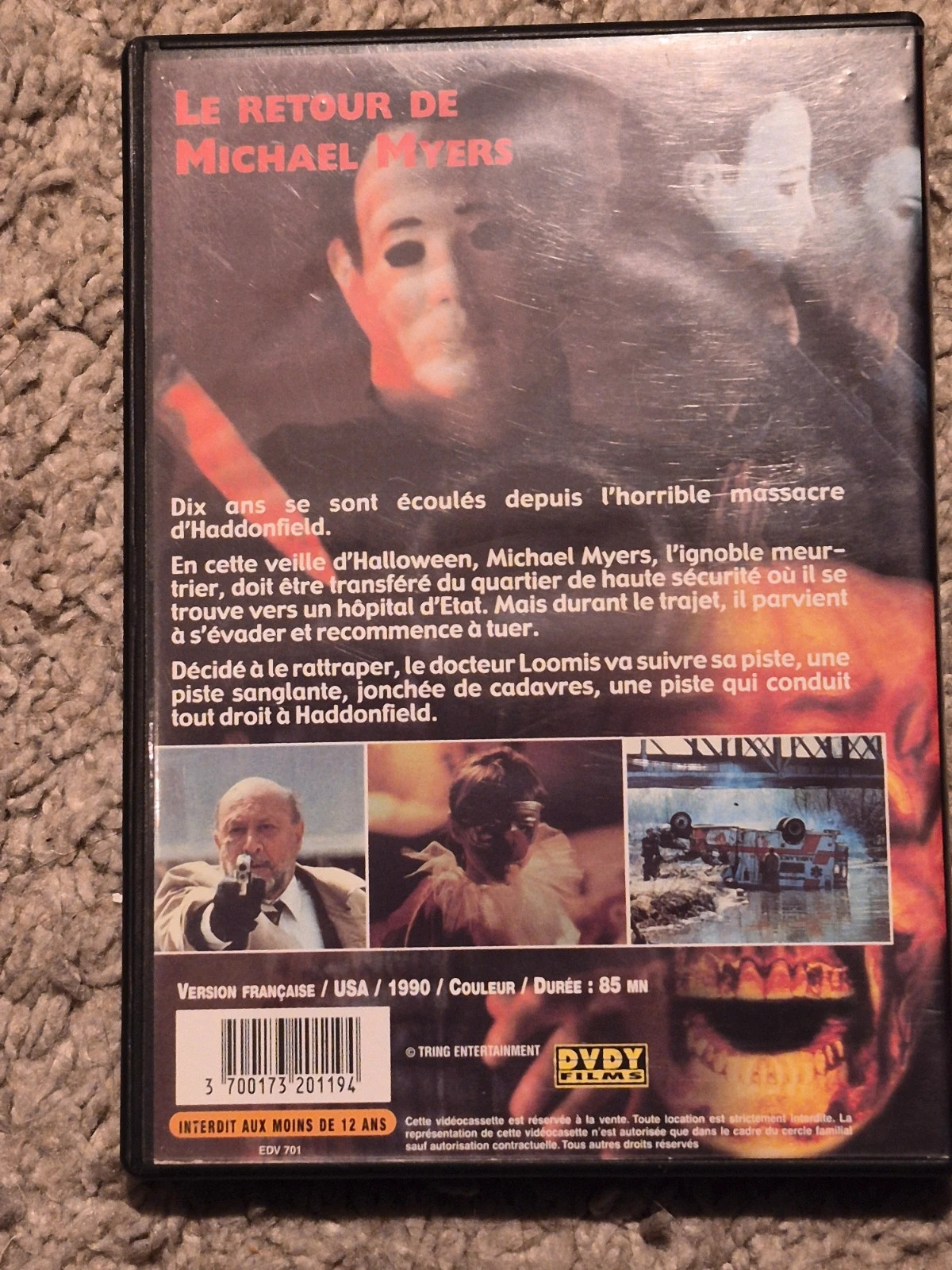 DVD Halloween 4 : Le Retour de Michael Myers (VF) 2