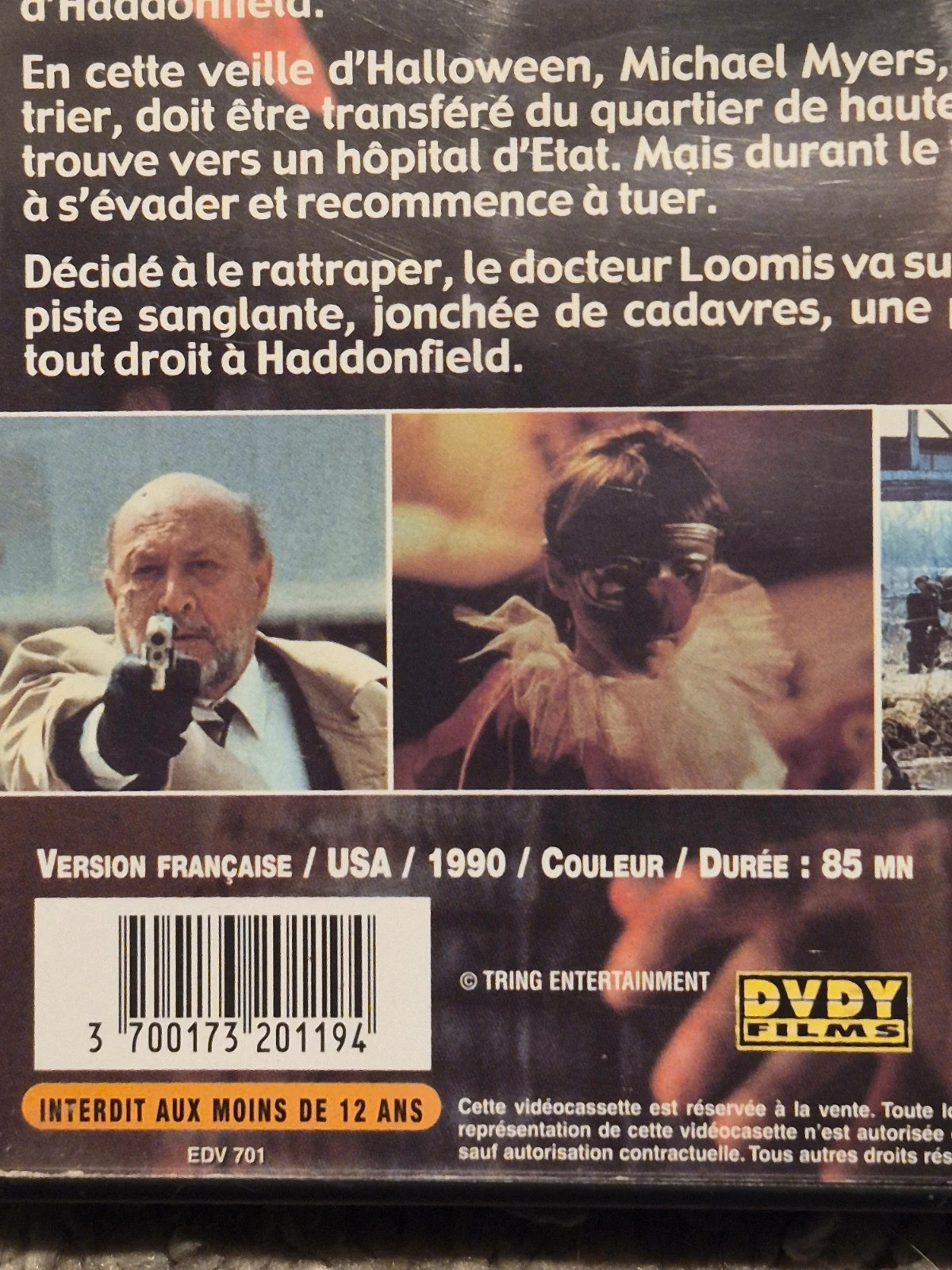 DVD Halloween 4 : Le Retour de Michael Myers (VF) 3