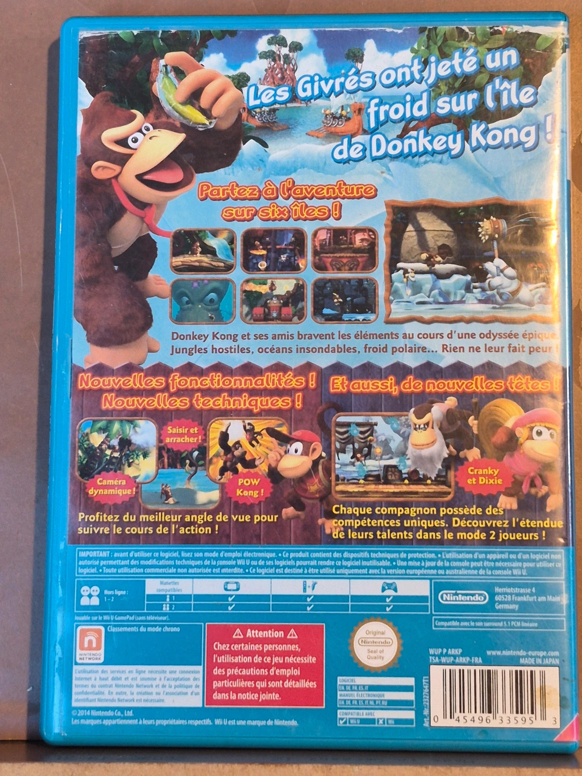 Jeu Wii U - Donkey Kong Country: Tropical Freeze (Gamme Nintendo Selects) 3