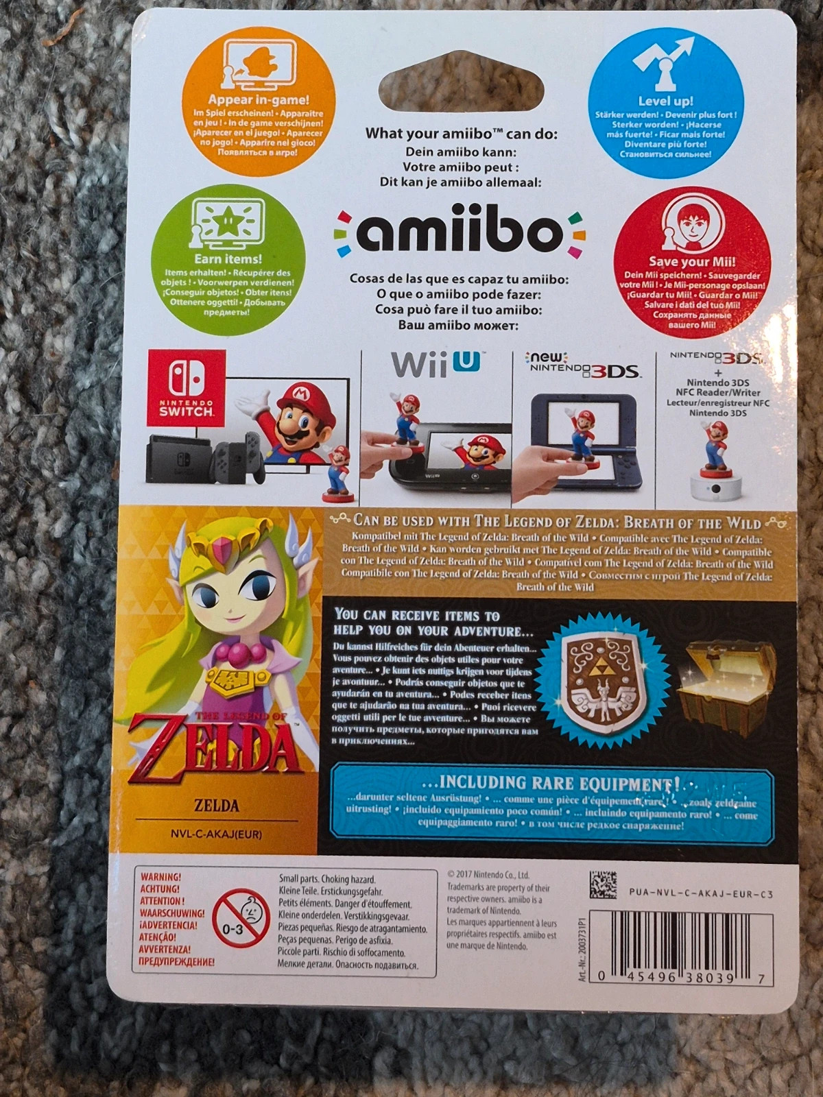 Amiibo Zelda Wind Waker Toon – Nintendo – taille Prématuré, jusqu'à 44cm 2