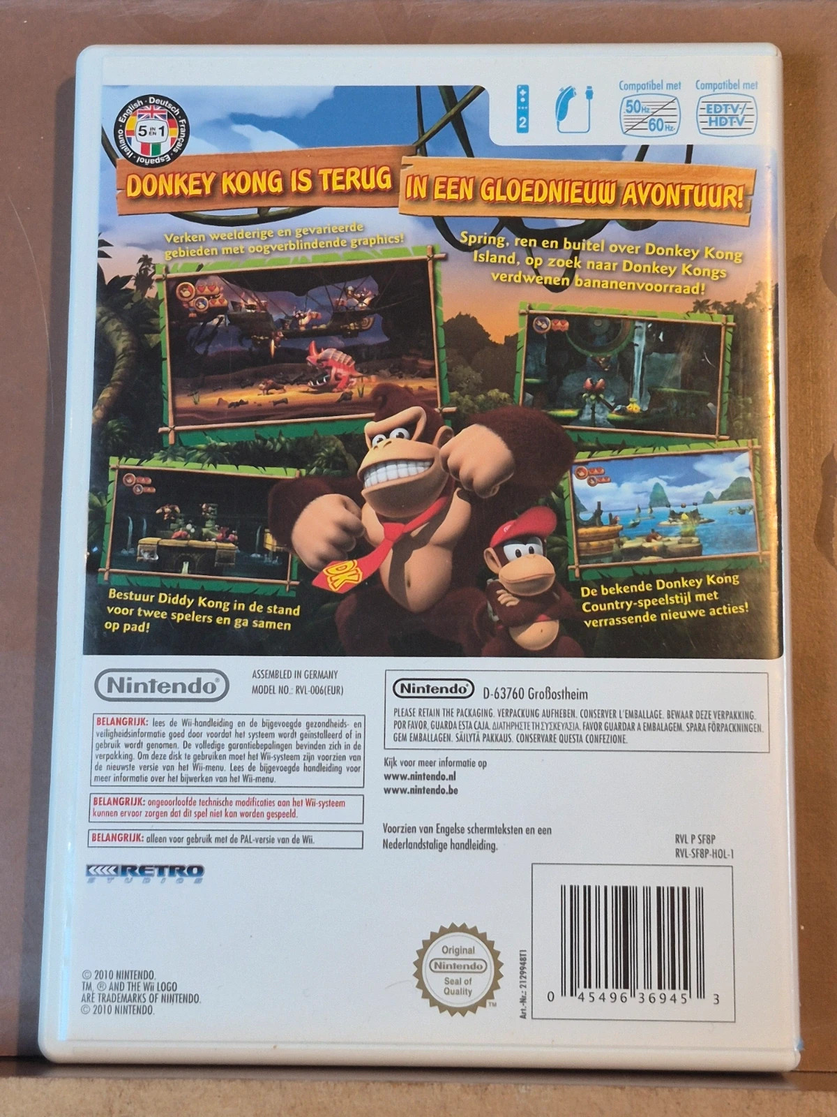 Jeu Wii - Donkey Kong Country Returns (Complet) 2