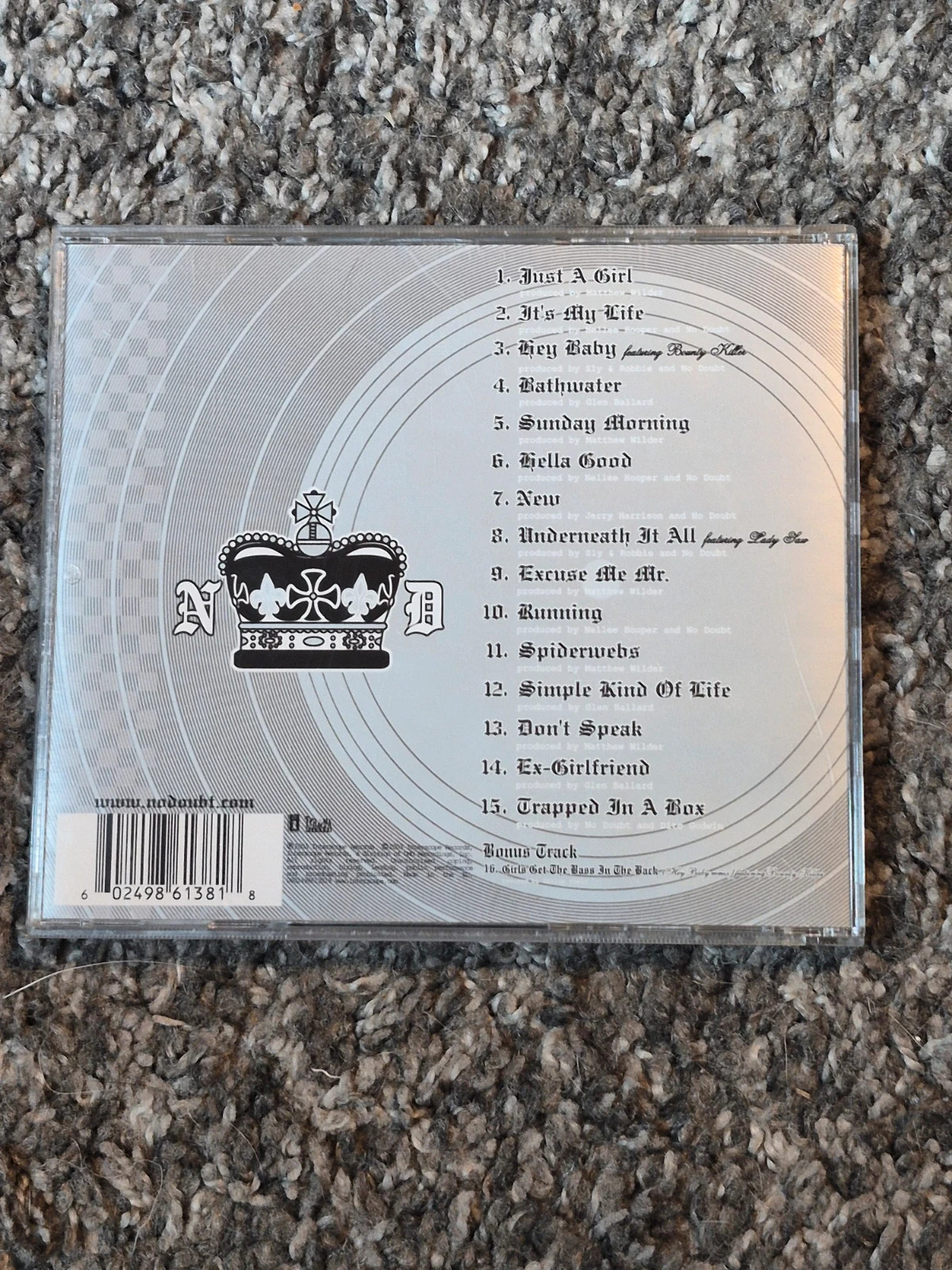 CD No Doubt – The Singles 1992-2003 (Compilation) 2