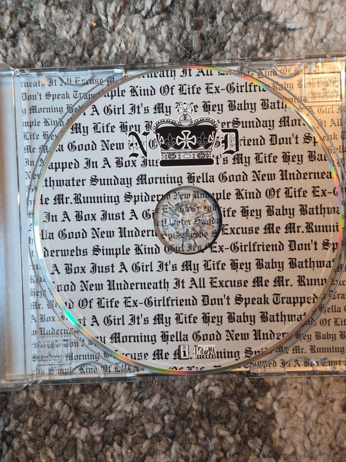 CD No Doubt – The Singles 1992-2003 (Compilation) 5