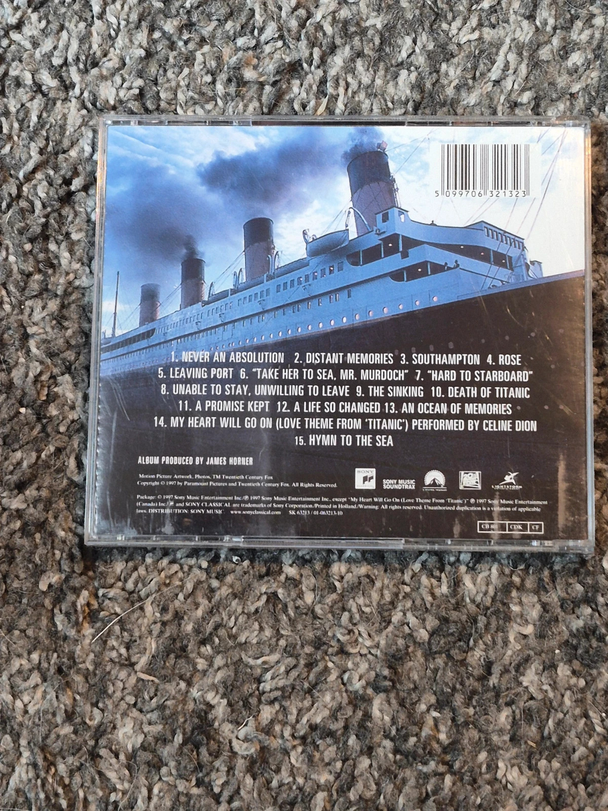 CD Titanic - Bande Originale du Film (James Horner) 2