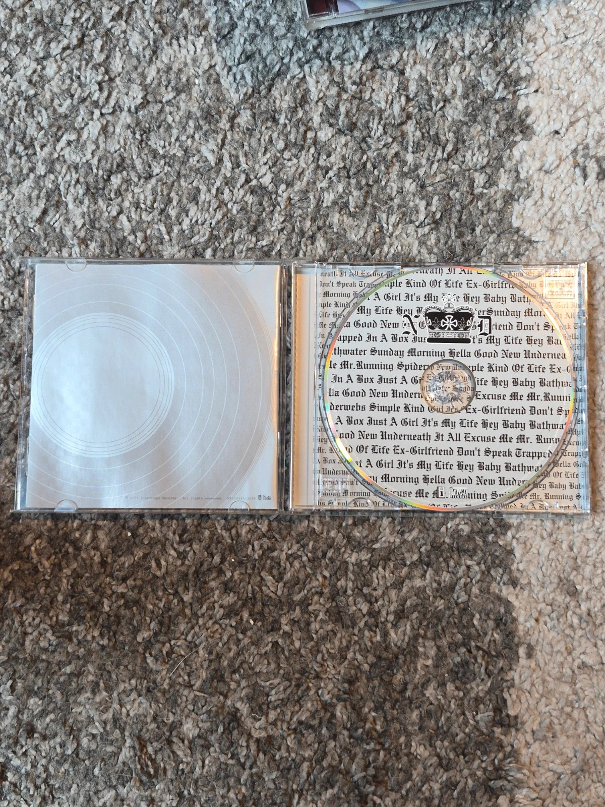 CD No Doubt – The Singles 1992-2003 (Compilation) 4