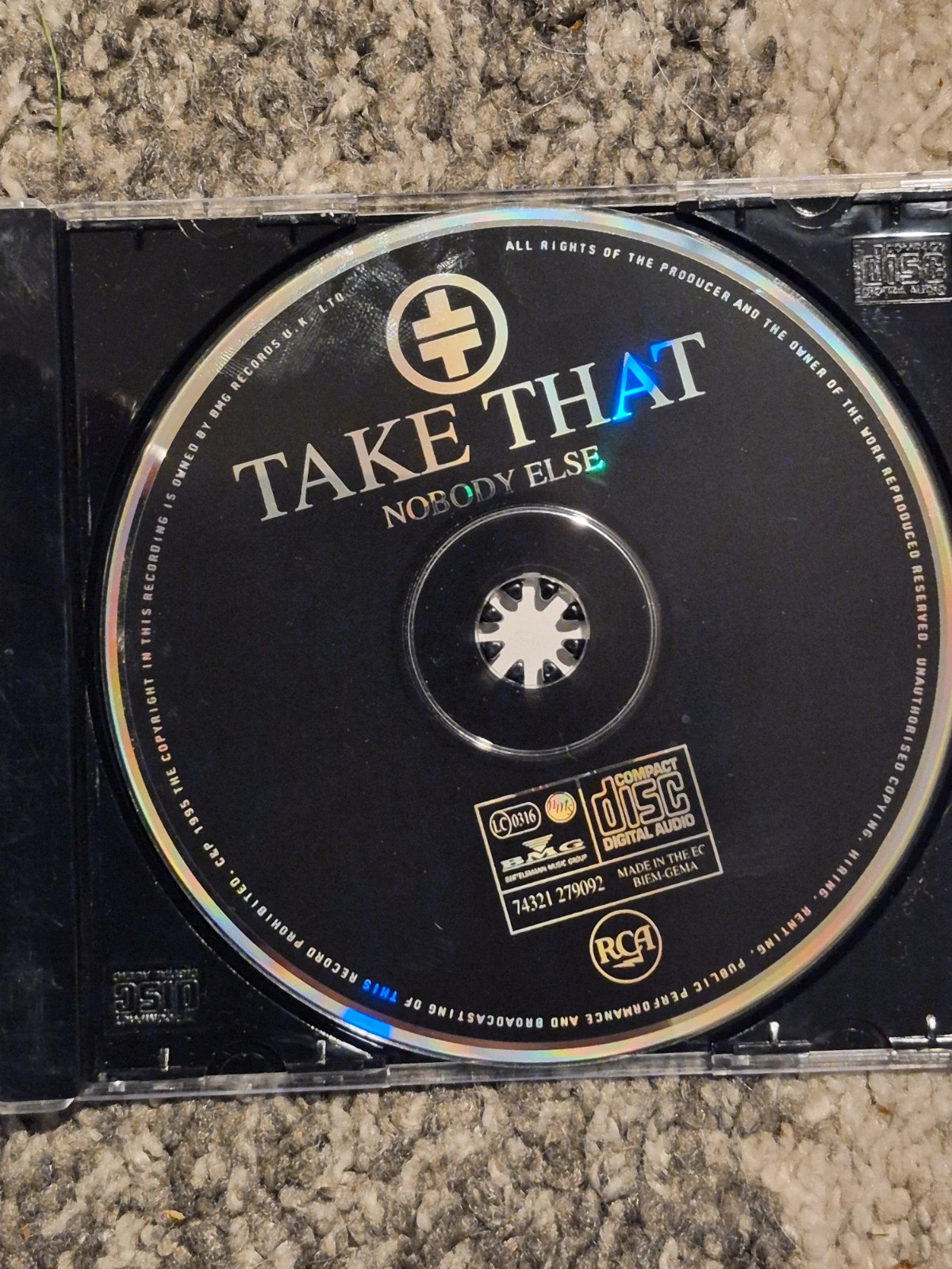 CD Album – Take That – Nobody Else (1995) 5