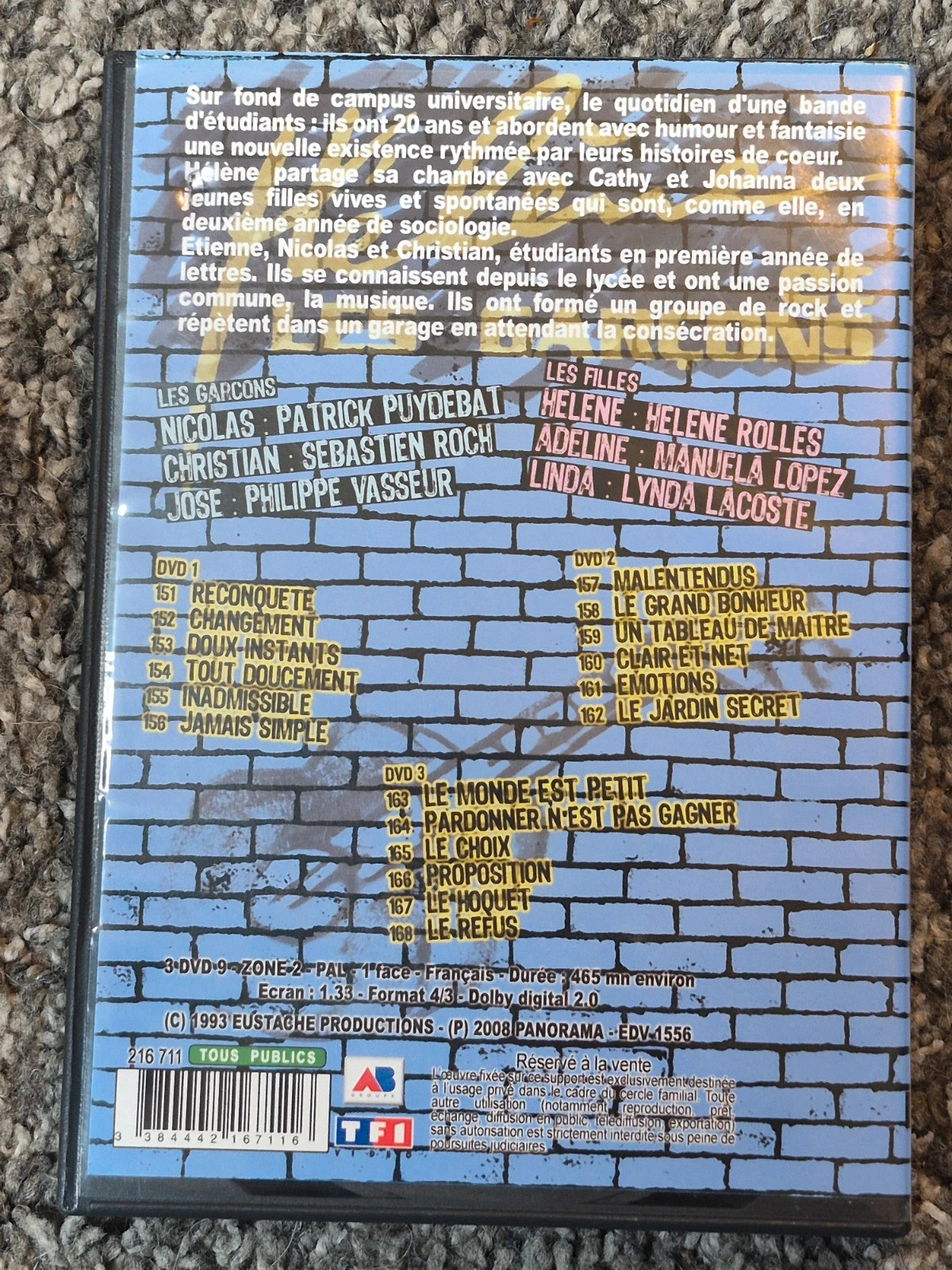 Coffret 3 DVD Hélène et les garçons - Vol 11 - Épisodes 151 à 168 2