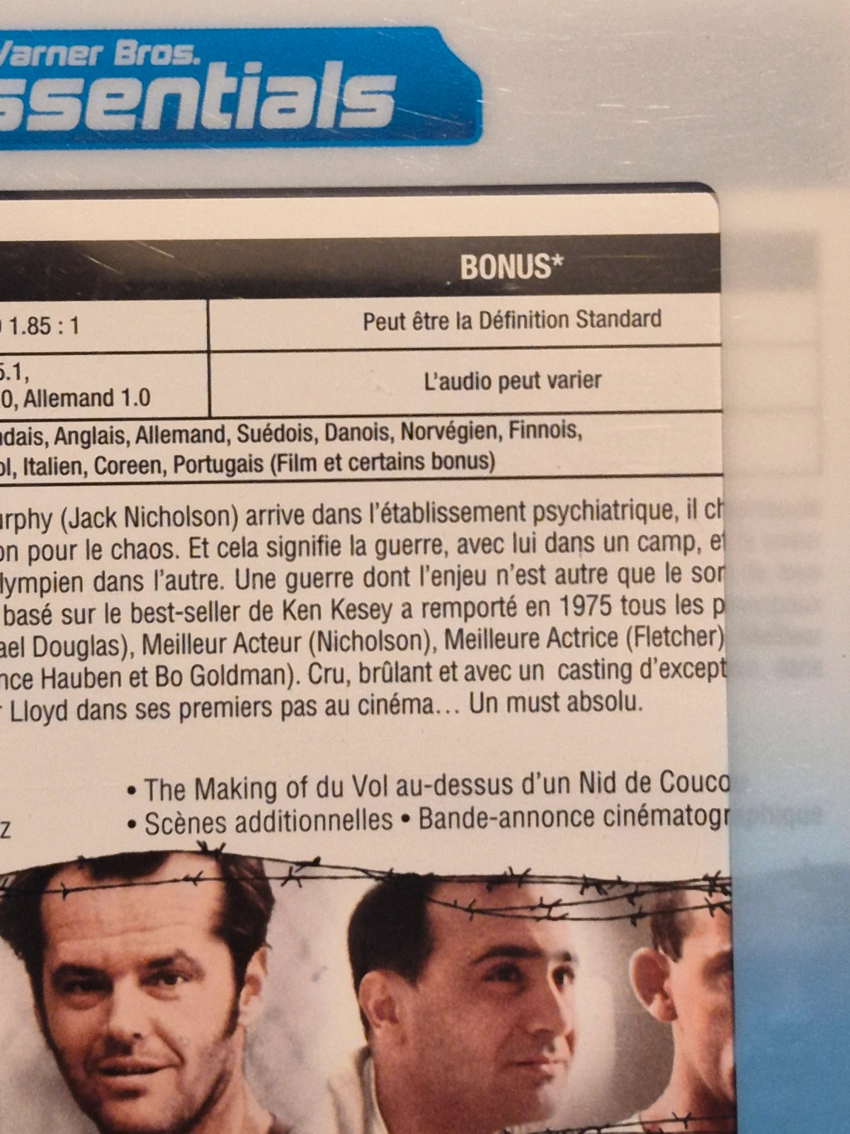 Blu-Ray Vol au-dessus d'un nid de coucou - Édition Fourreau Plastique 4