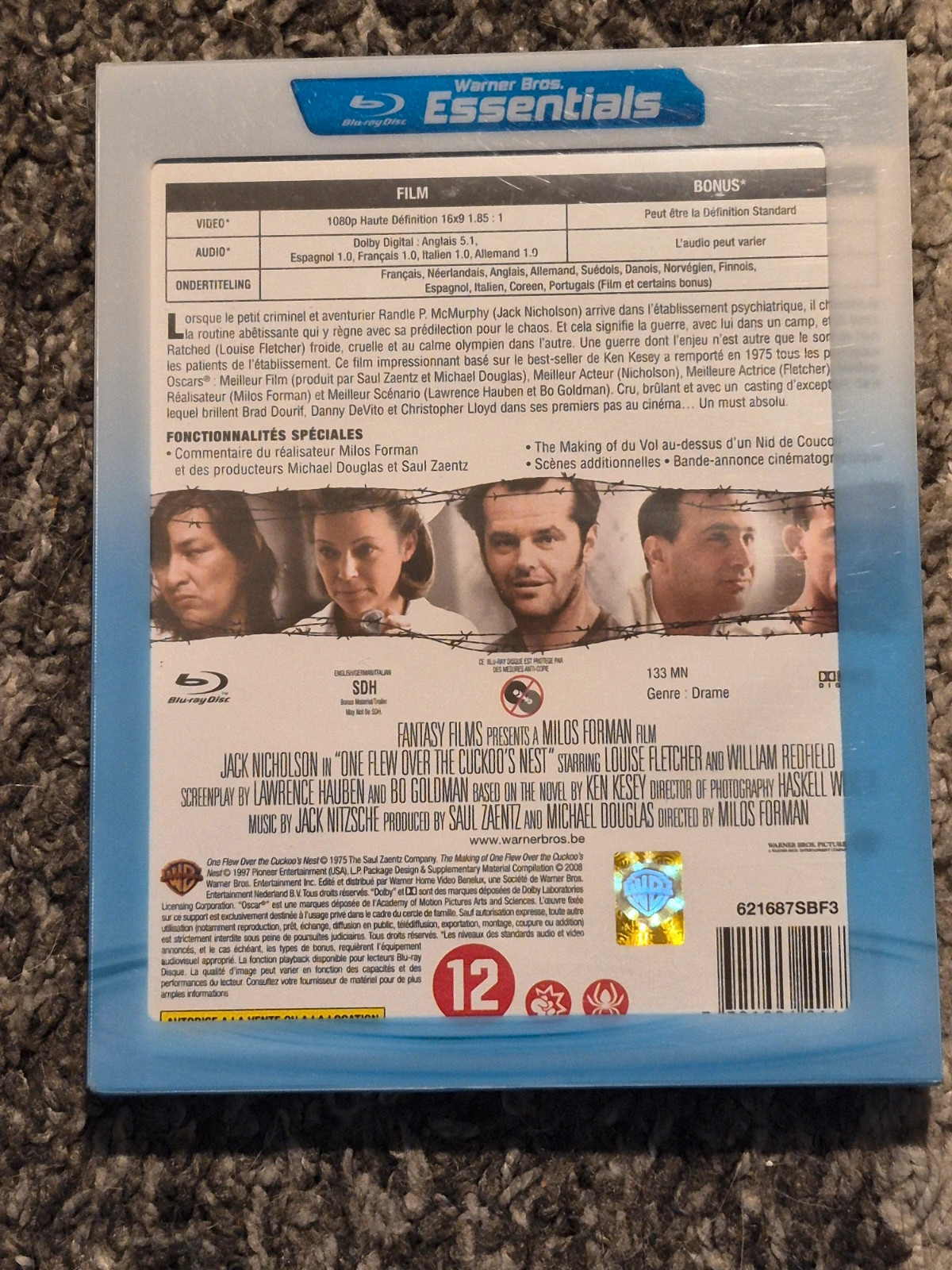 Blu-Ray Vol au-dessus d'un nid de coucou - Édition Fourreau Plastique 2