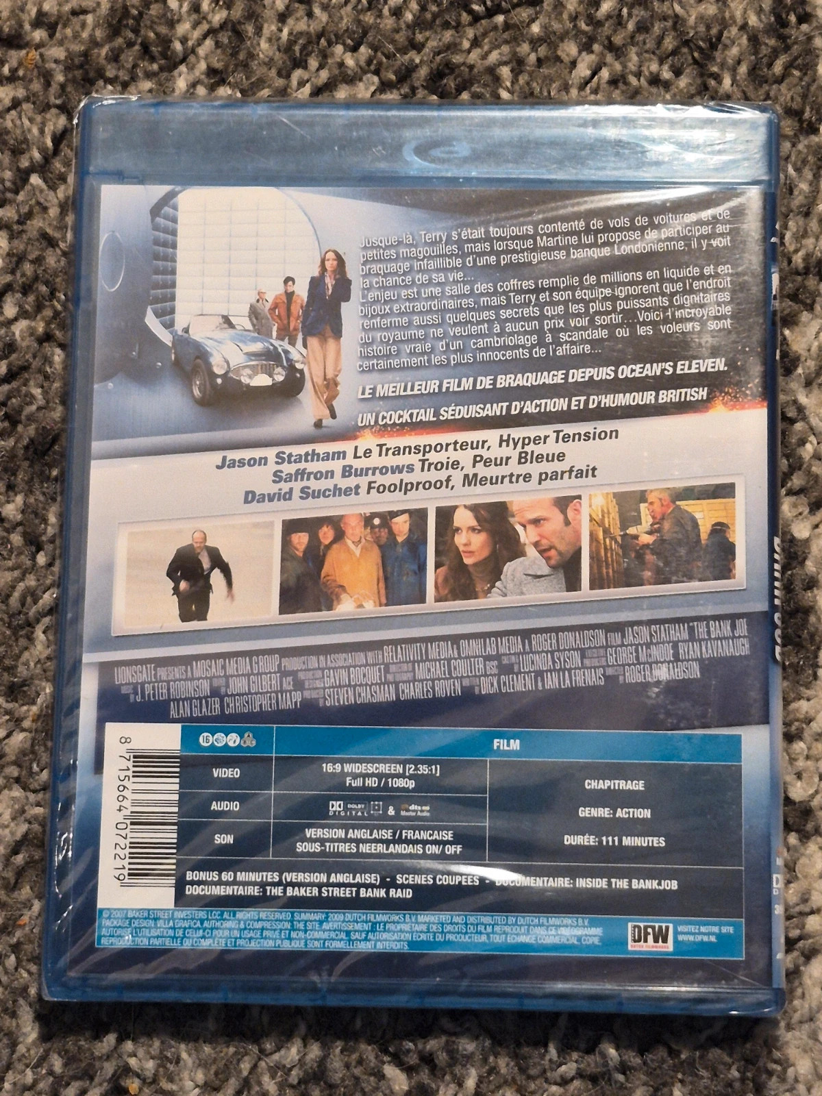 Blu-Ray Braquage à l'anglaise (The Bank Job) - Jason Statham 2