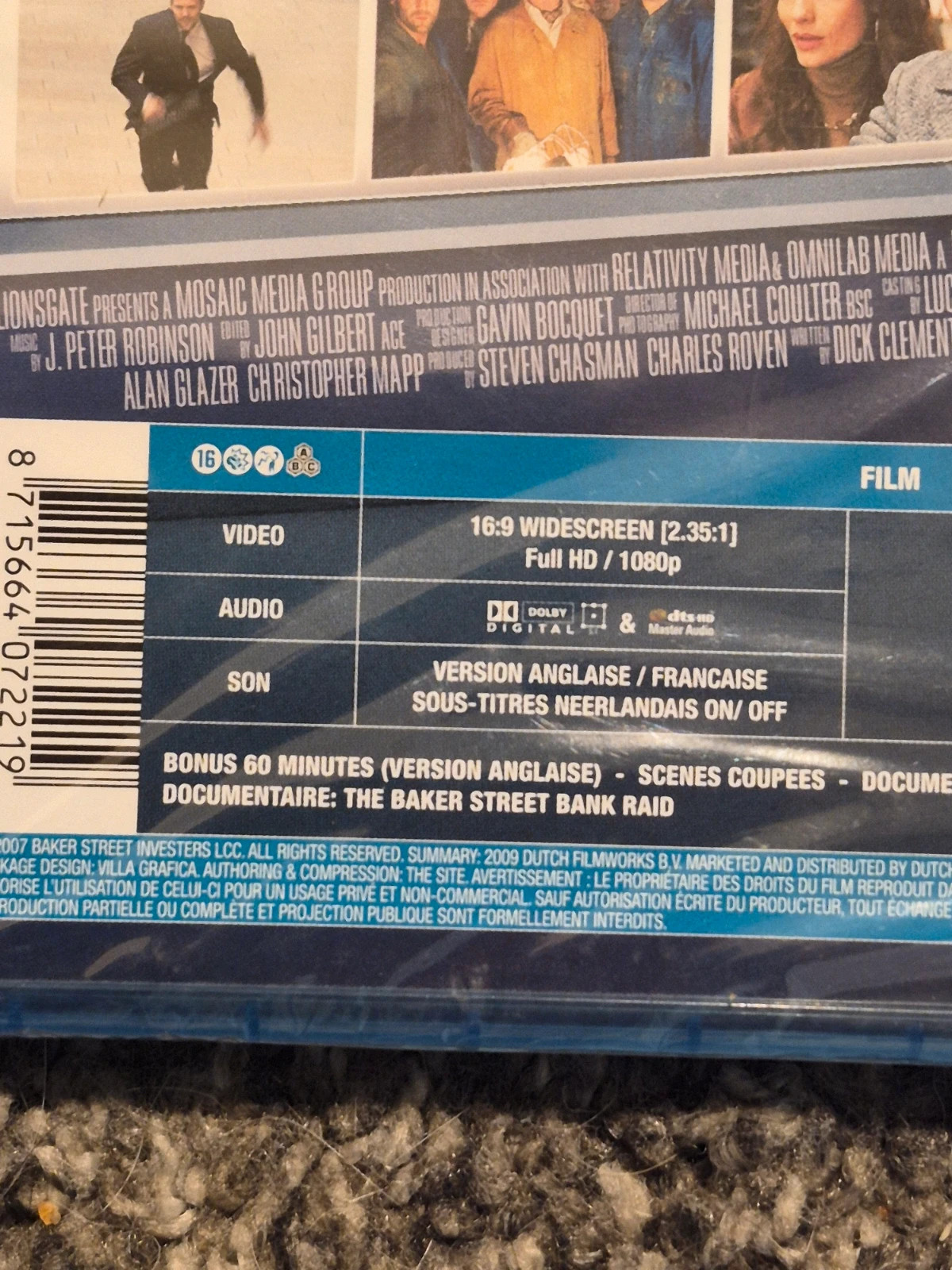 Blu-Ray Braquage à l'anglaise (The Bank Job) - Jason Statham 3