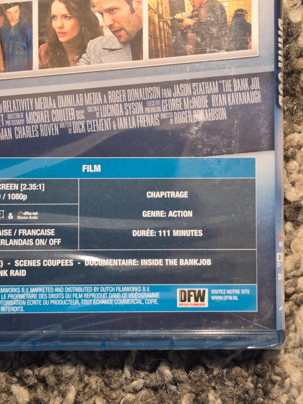 Blu-Ray Braquage à l'anglaise (The Bank Job) - Jason Statham 4