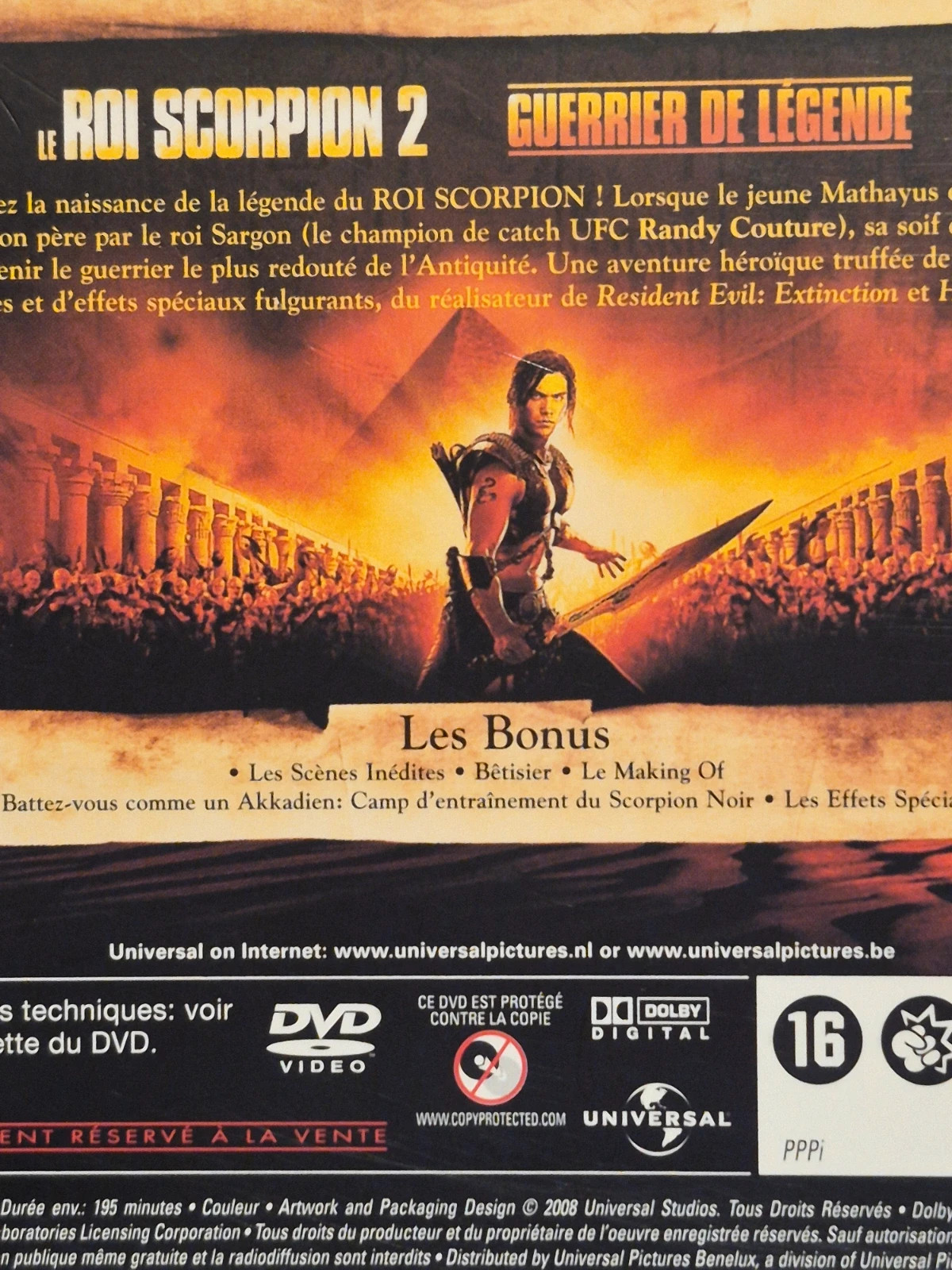 Coffret DVD Le Roi Scorpion 1 & 2 4