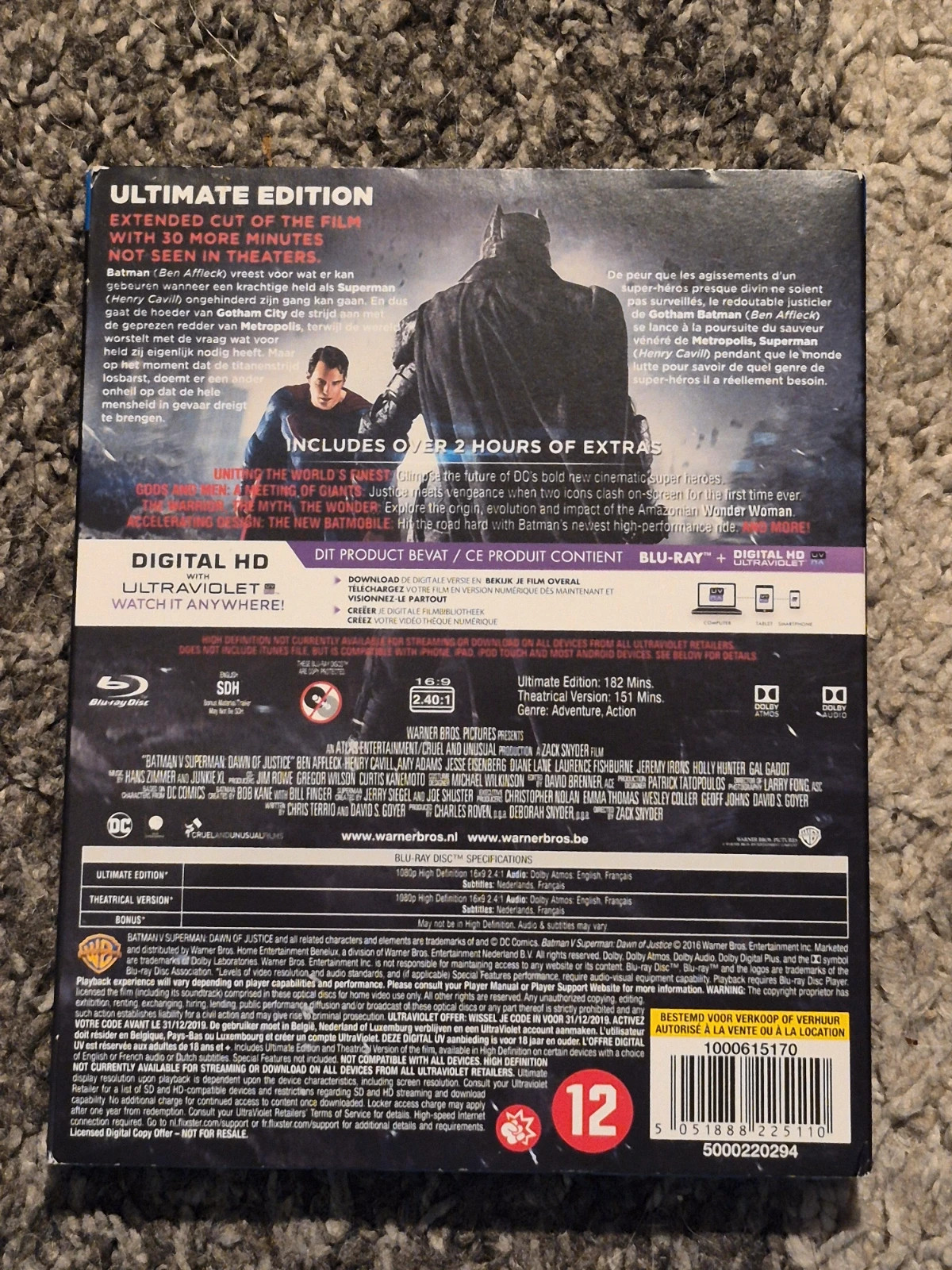 Blu-ray Batman v Superman : L'Aube de la Justice - Ultimate Edition (Double Disque) 2