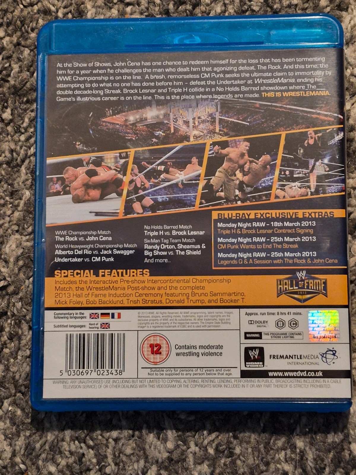Double Blu-ray WWE WrestleMania 29 (2013) 2