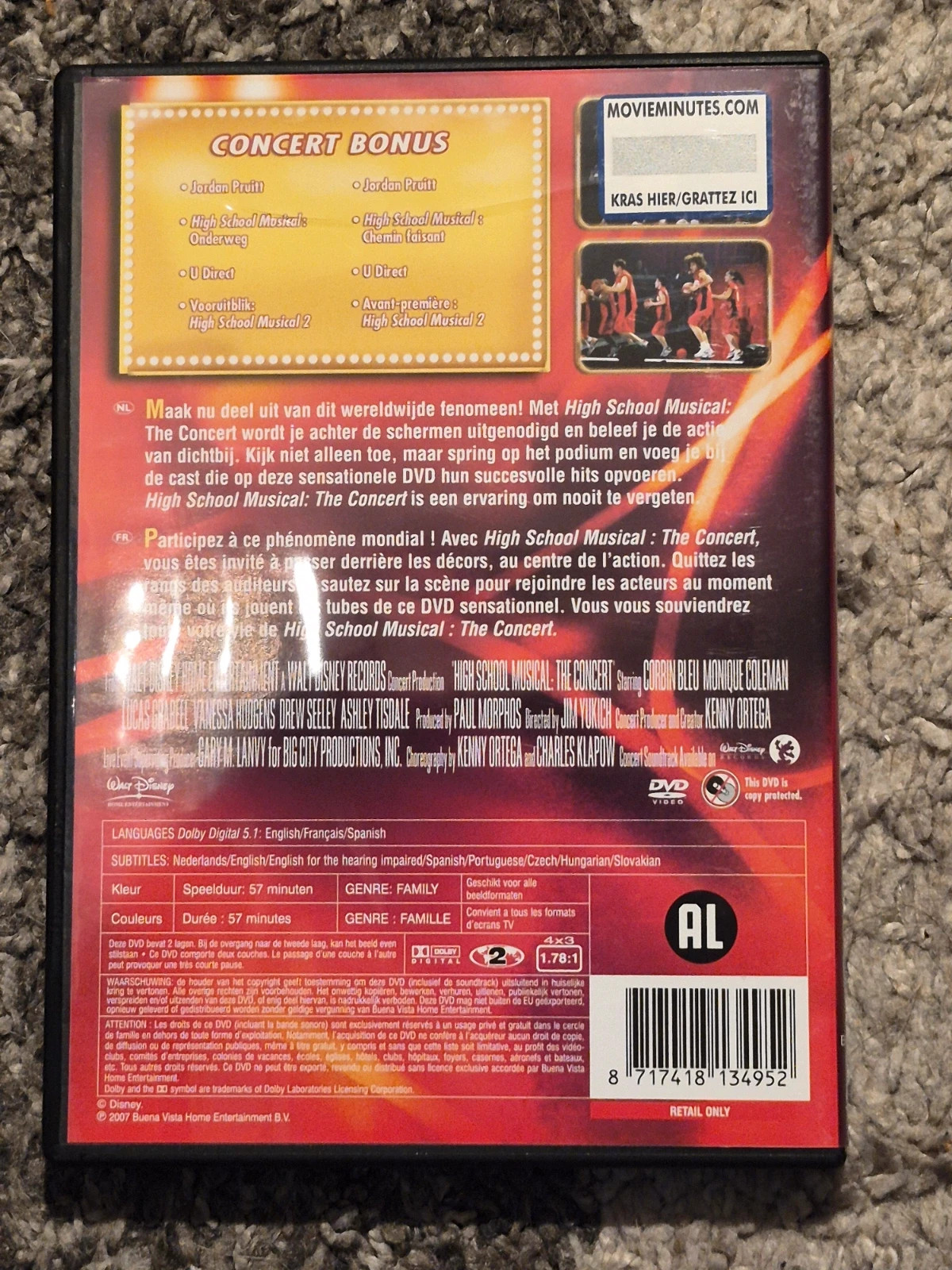 DVD Disney - High School Musical : Le Concert 2