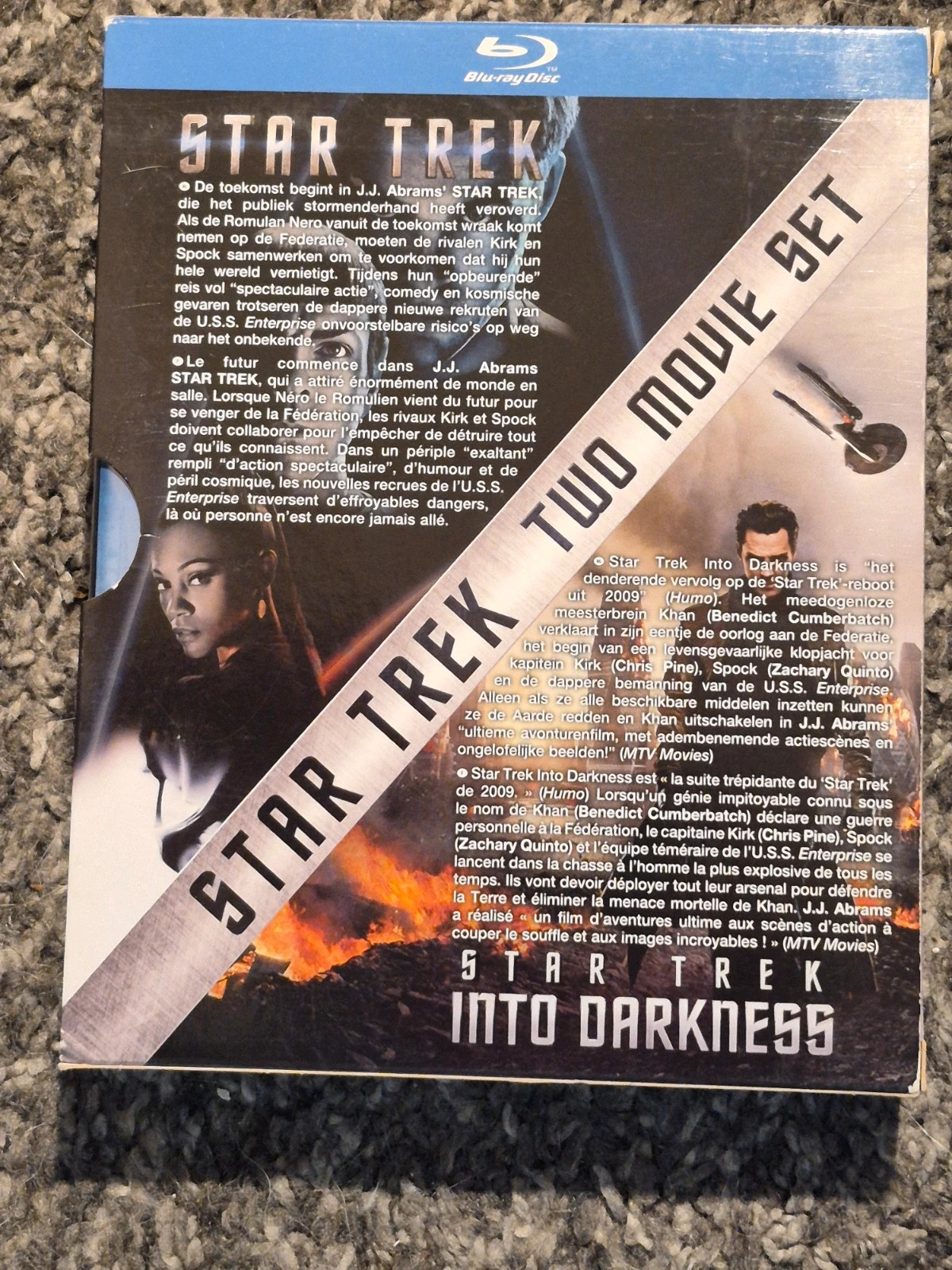 Coffret Blu-ray Star Trek + Star Trek Into Darkness (VF incluse) 2