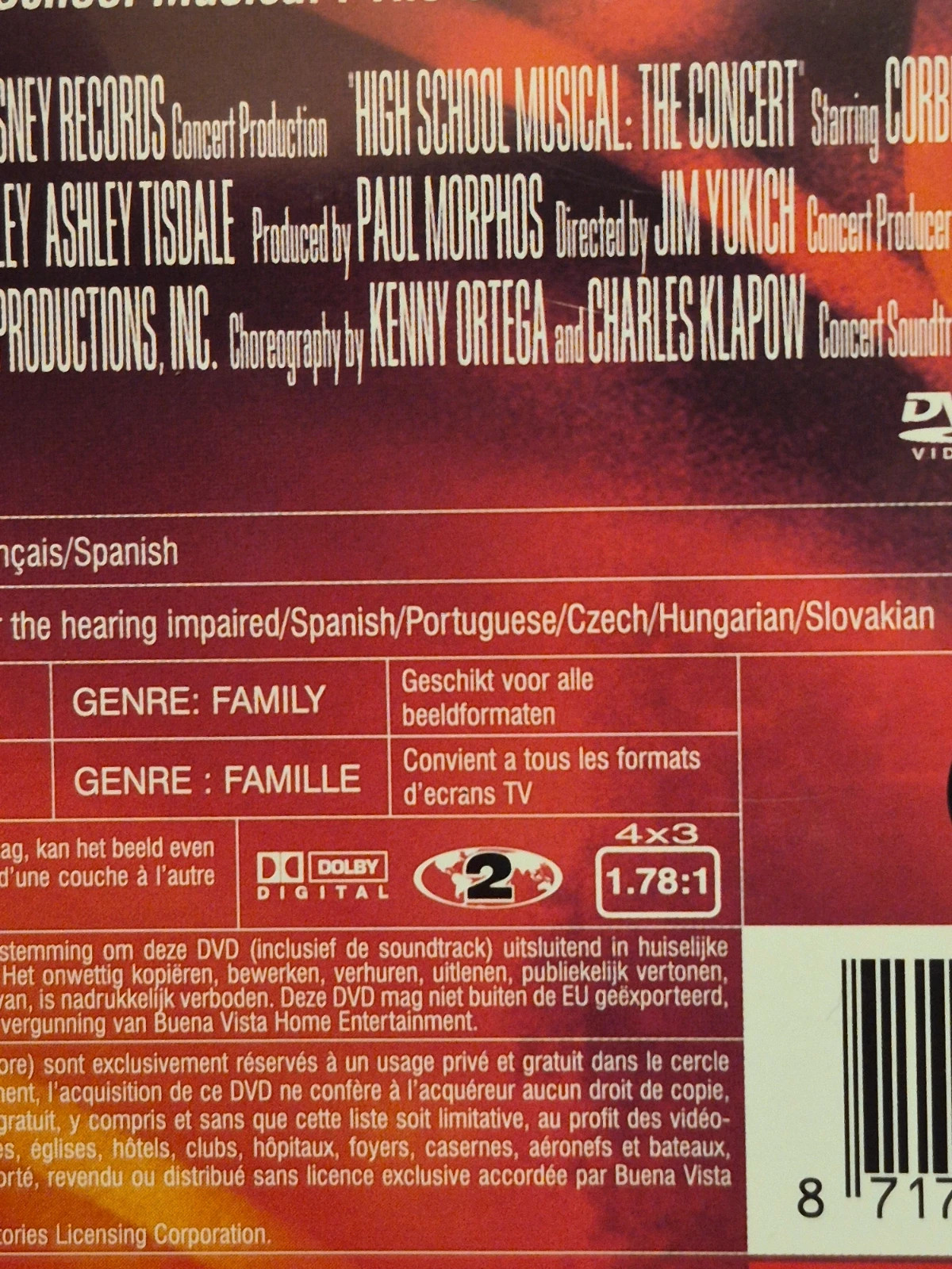 DVD Disney - High School Musical : Le Concert 4