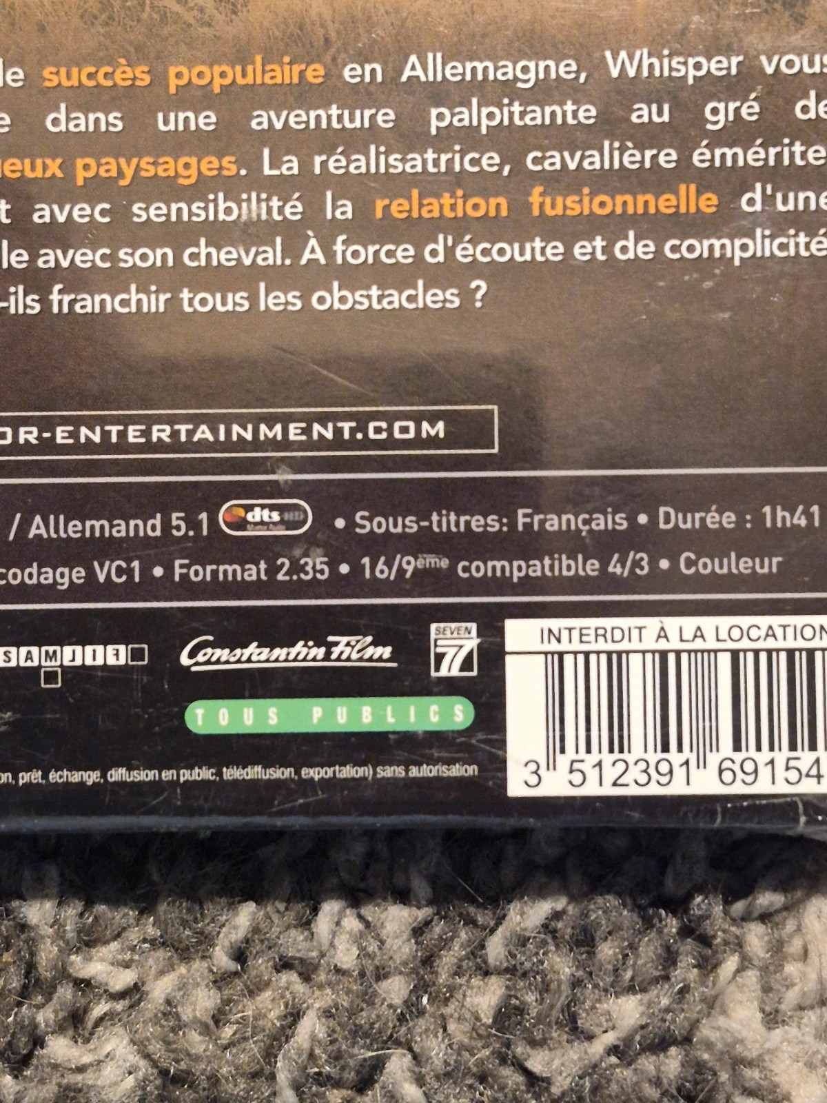 Blu-ray Whisper - Libres comme le vent 4