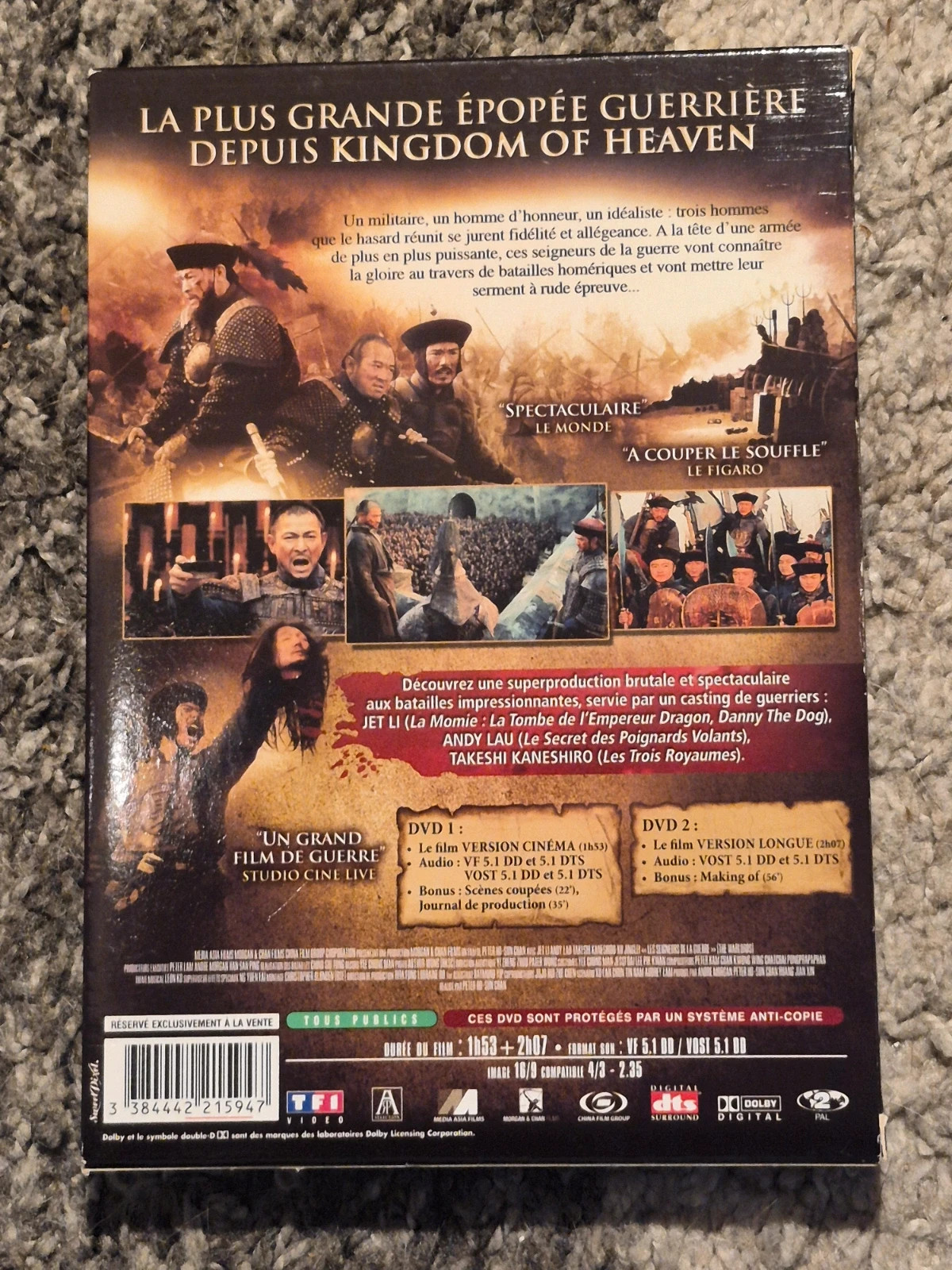 DVD Les Seigneurs de la guerre - Édition Collector 2 DVD (Fourreau) 2
