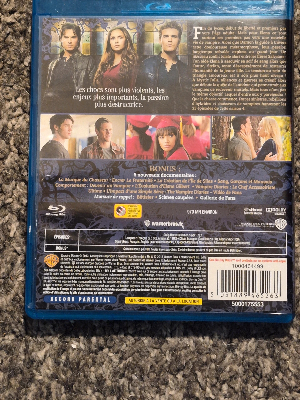 Blu-Ray The Vampire Diaries - Saison 4 (Intégrale - VF) 2