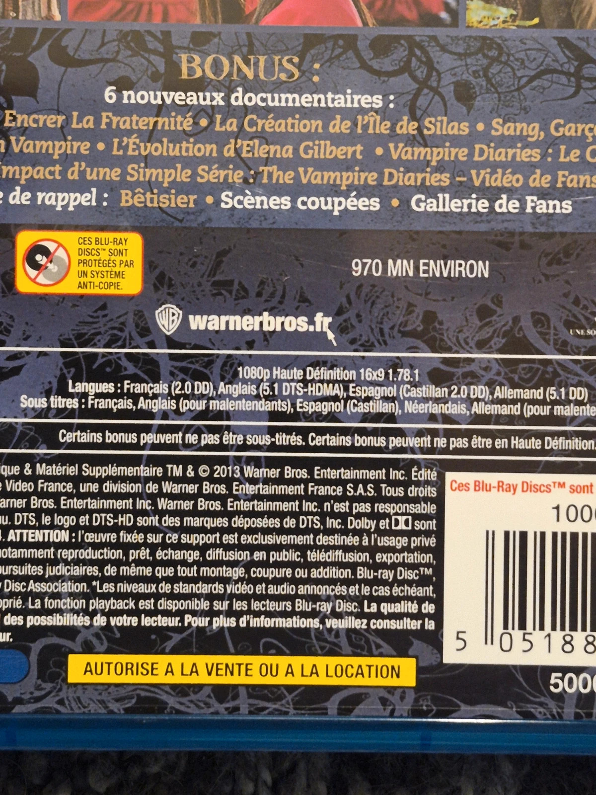 Blu-Ray The Vampire Diaries - Saison 4 (Intégrale - VF) 3