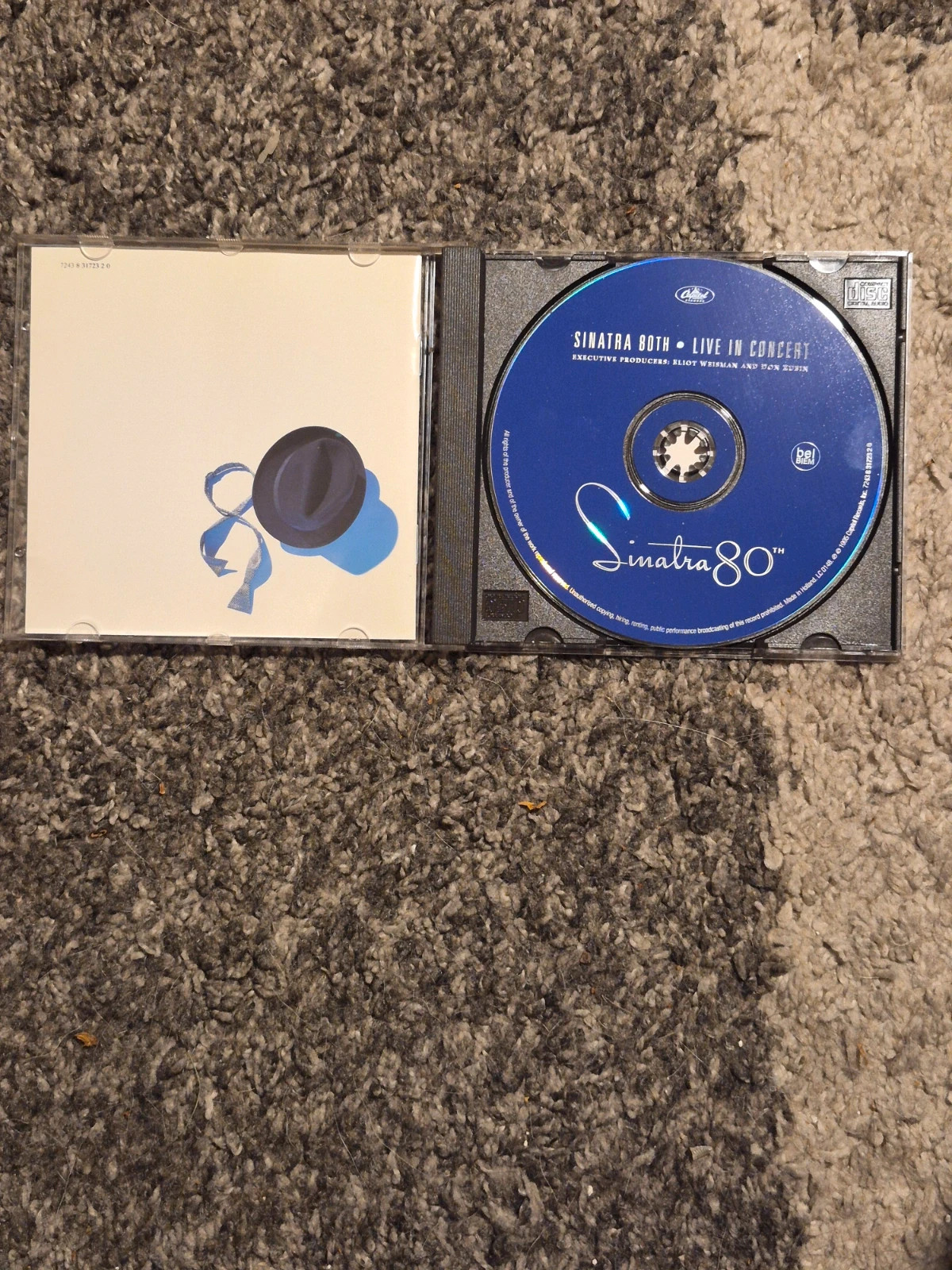 CD Frank Sinatra – Sinatra 80th: Live In Concert (Édition Europe 1995) 4