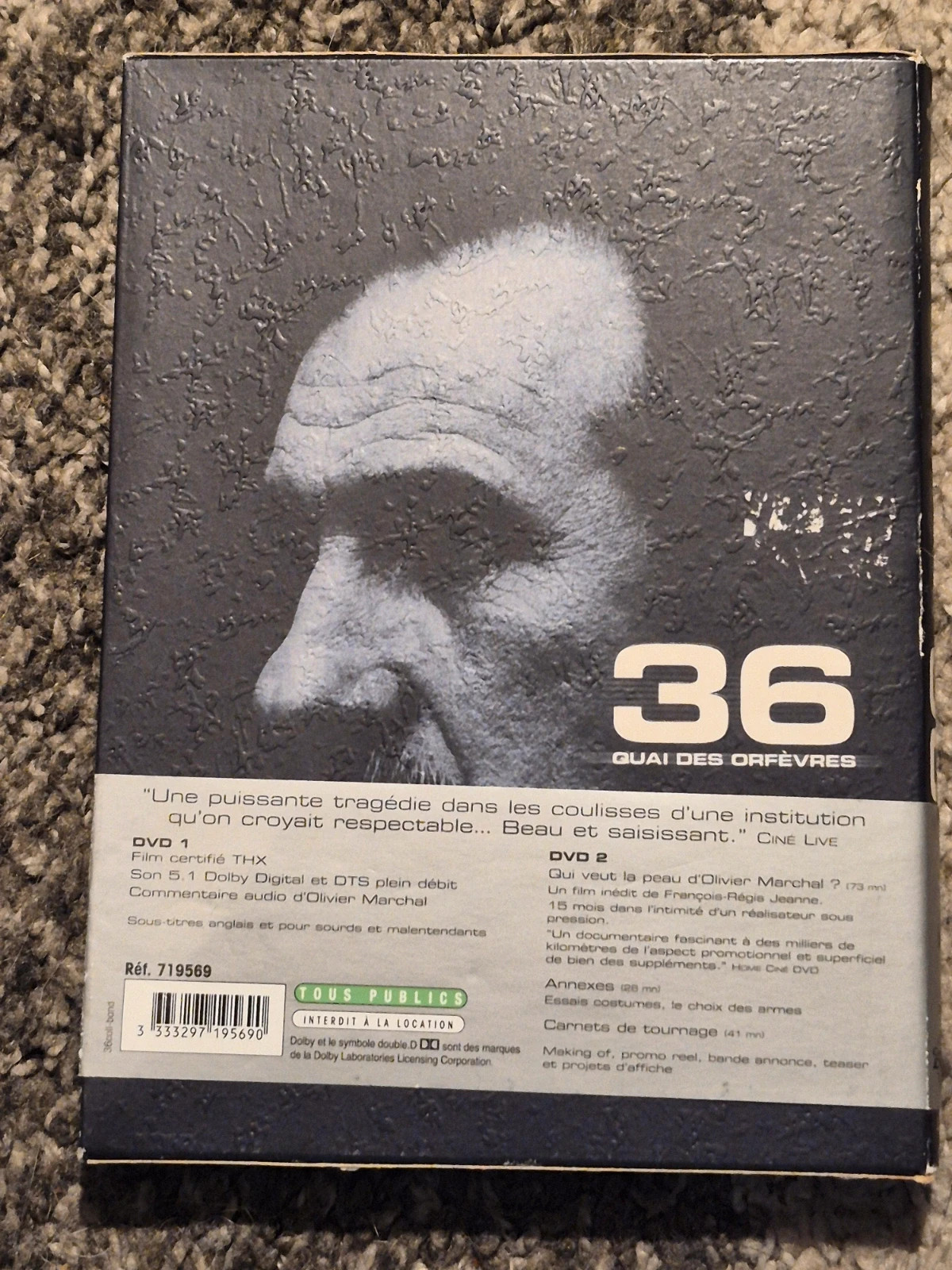 Coffret DVD - 36 Quai des Orfèvres - Édition Limitée 2 DVD 2