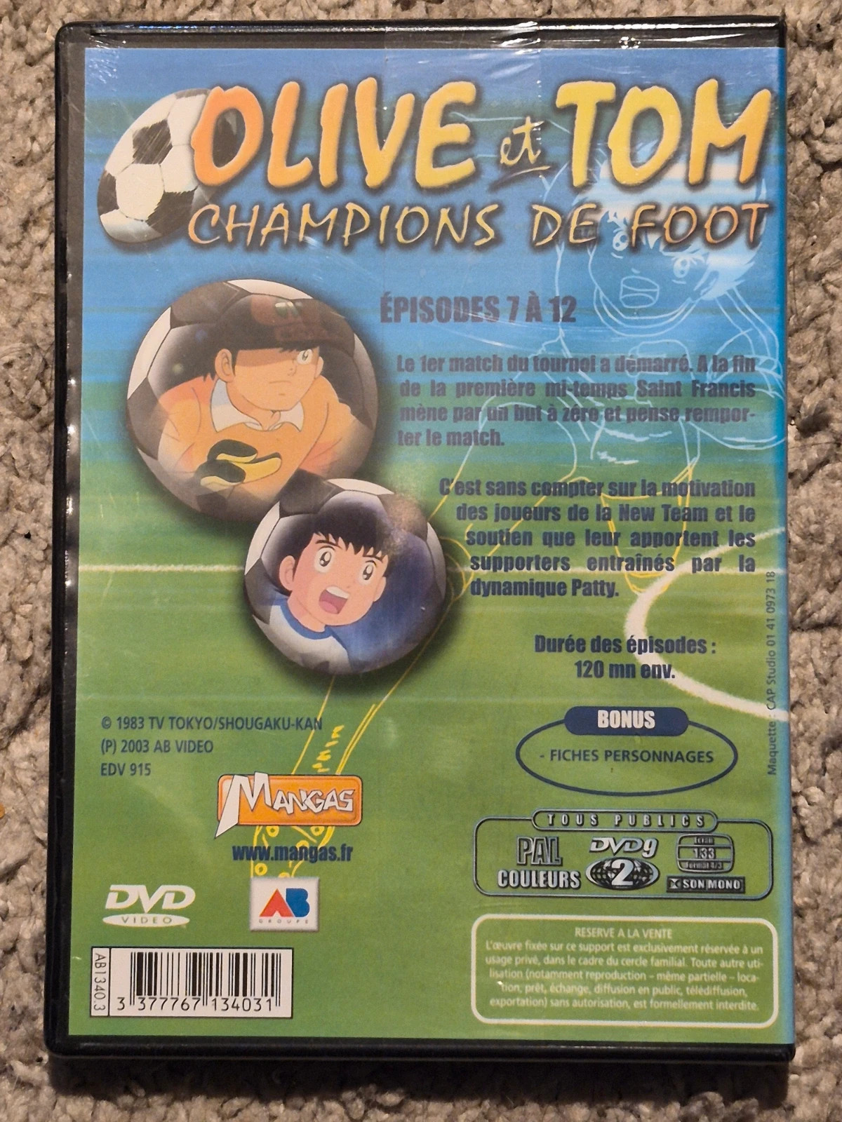 DVD Olive et Tom - Volume 2 (Épisodes 7 à 12) 2
