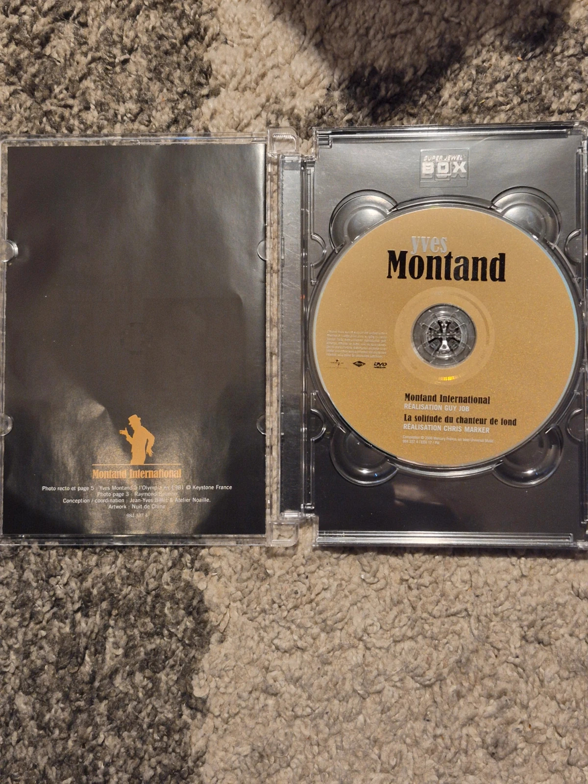 DVD Montand International + La Solitude du Chanteur de Fond 4